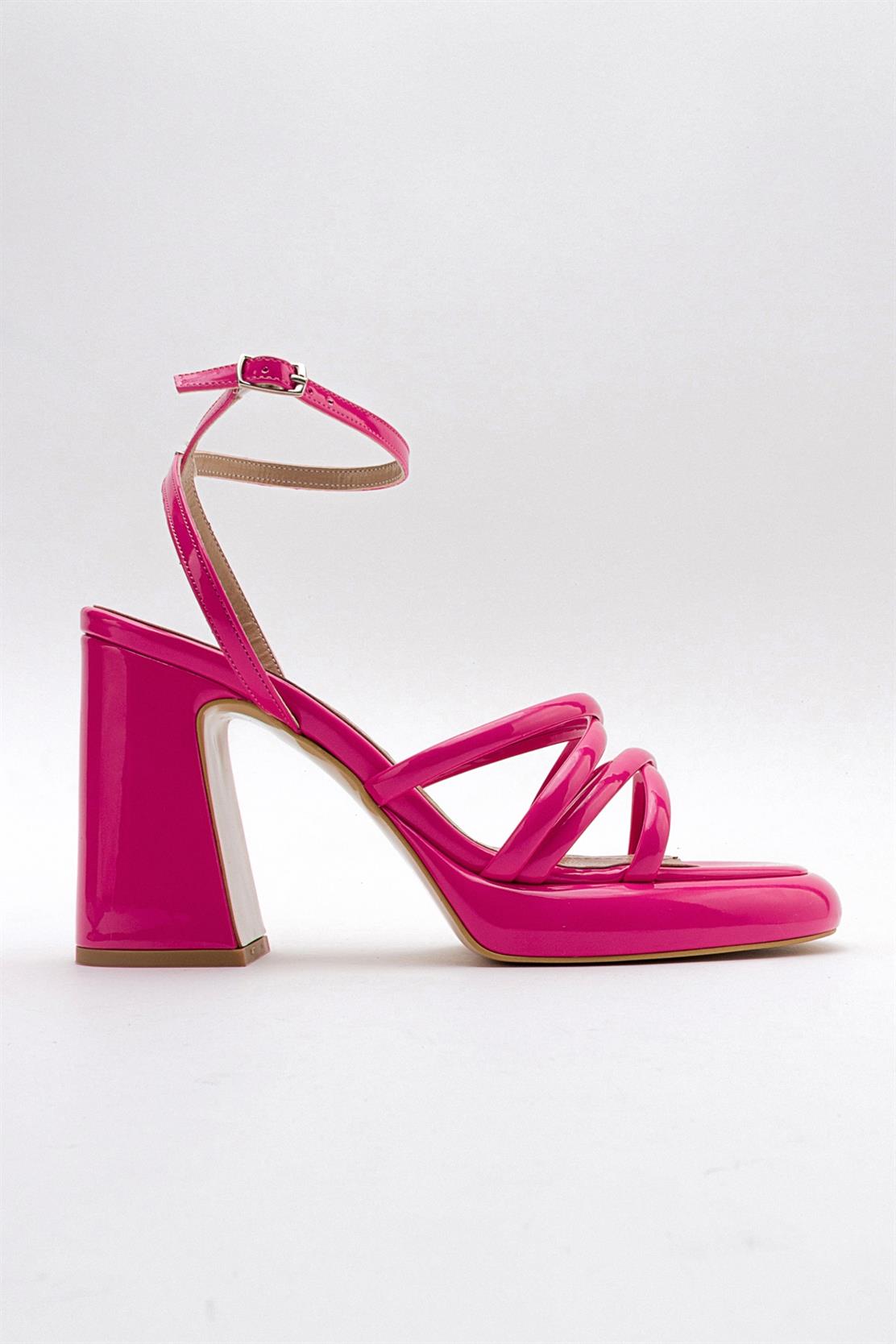 Oppe - Fuchsia Patent Platform High-Heel Shoe (Women)