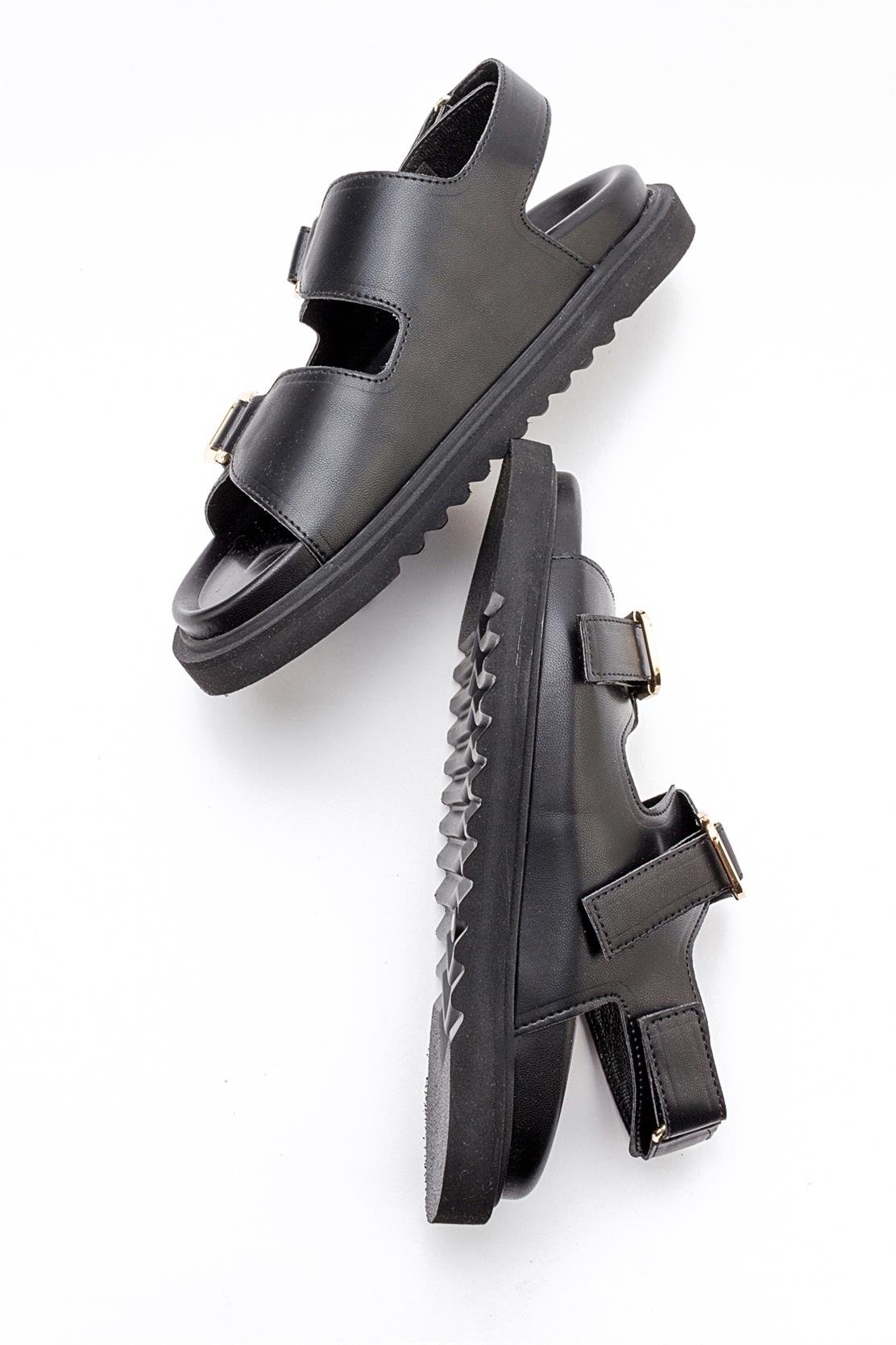 Hermosa - Black Sandal (Women)