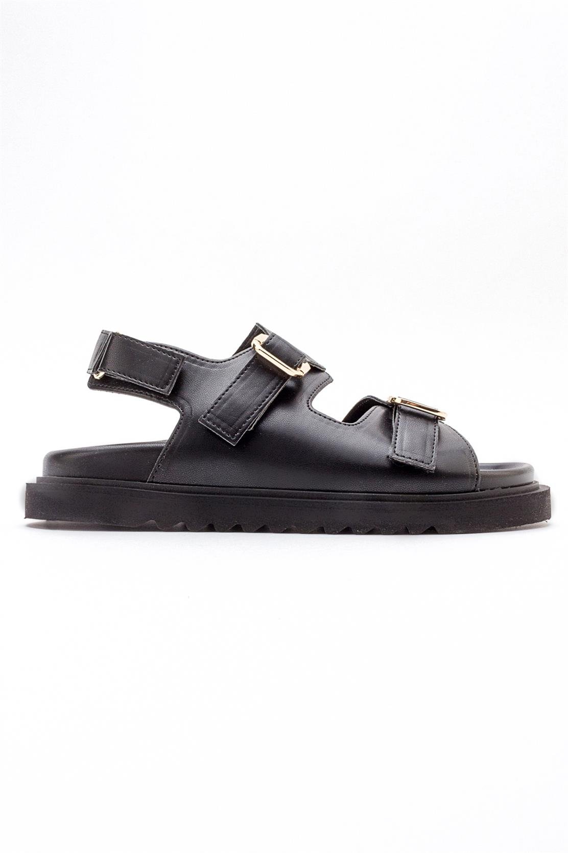 Hermosa - Black Sandal (Women)