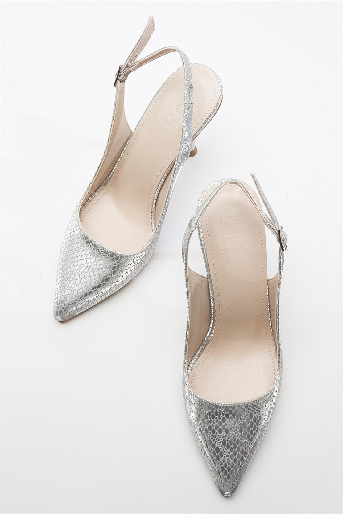 Orfo - Silver High Heel Shoe (Women)