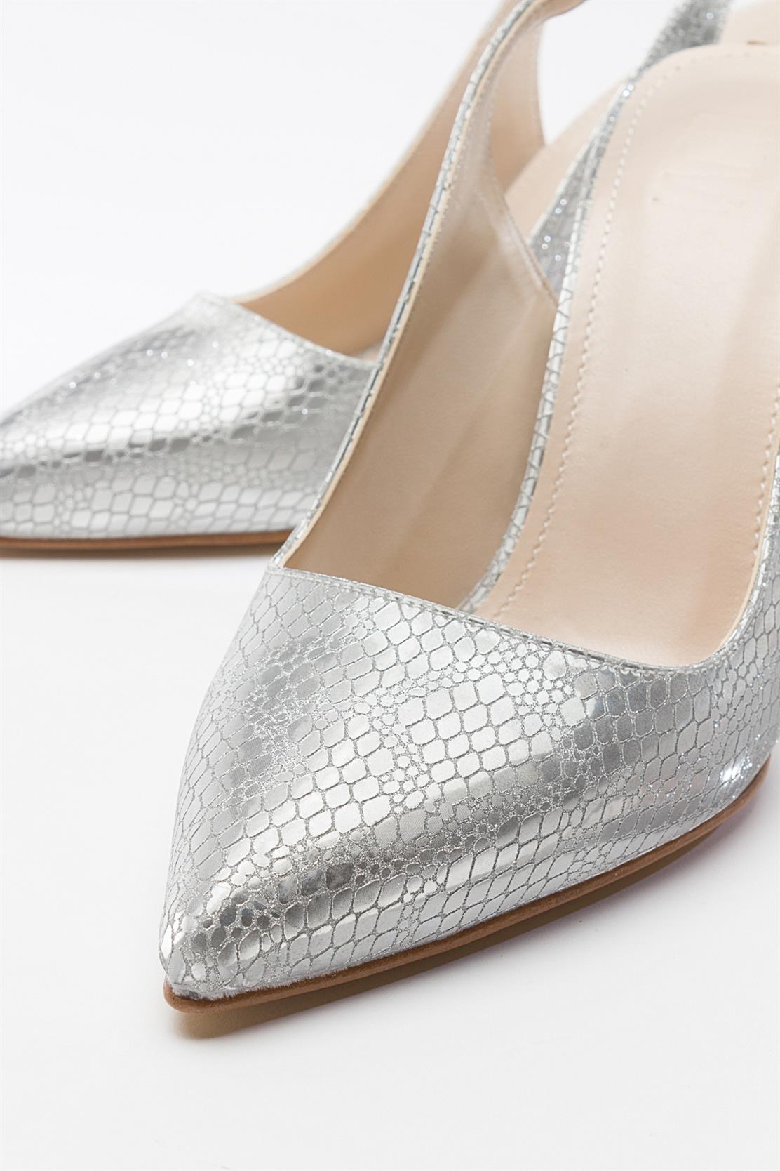 Orfo - Silver High Heel Shoe (Women)