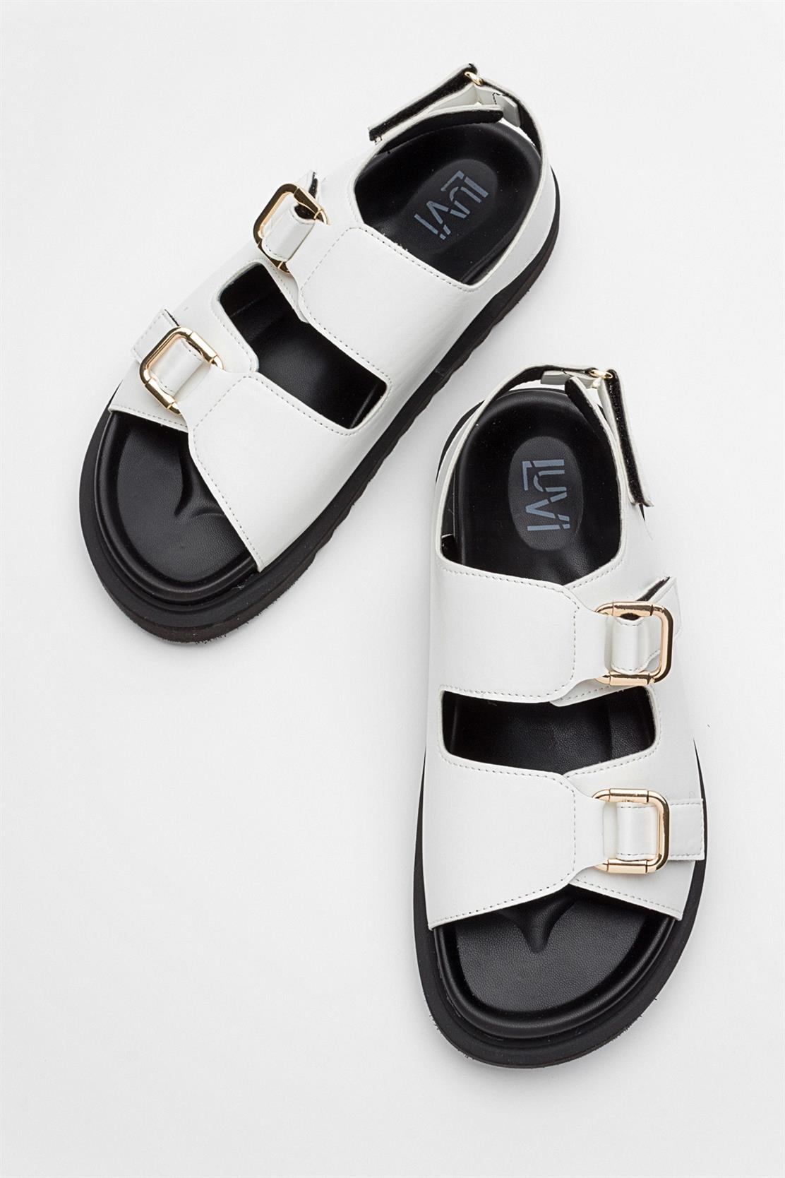 Hermosa - White Sandal (Women)
