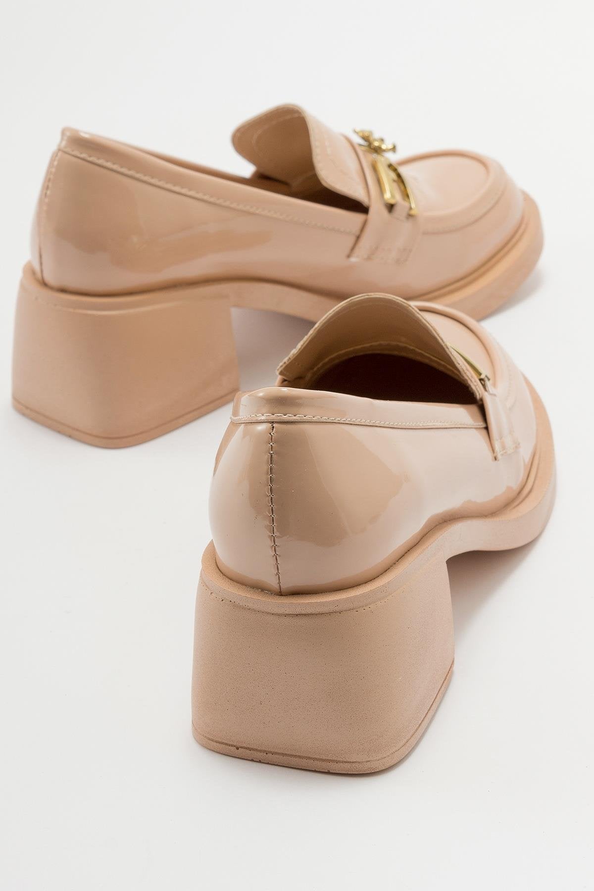 Omera - Beige Patent Shoe (Women)