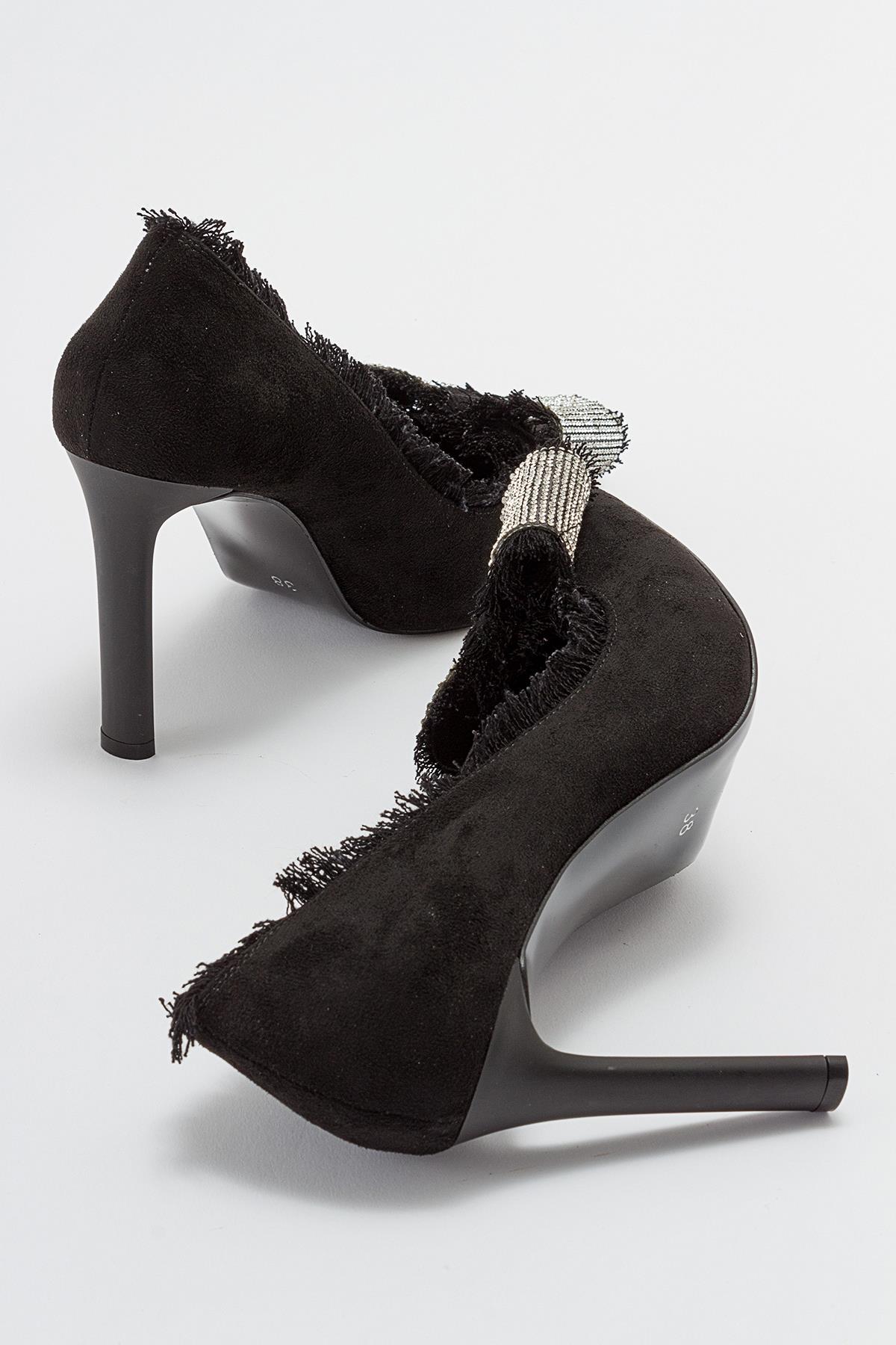 Vegas - Black Heeled Shoe (Women)