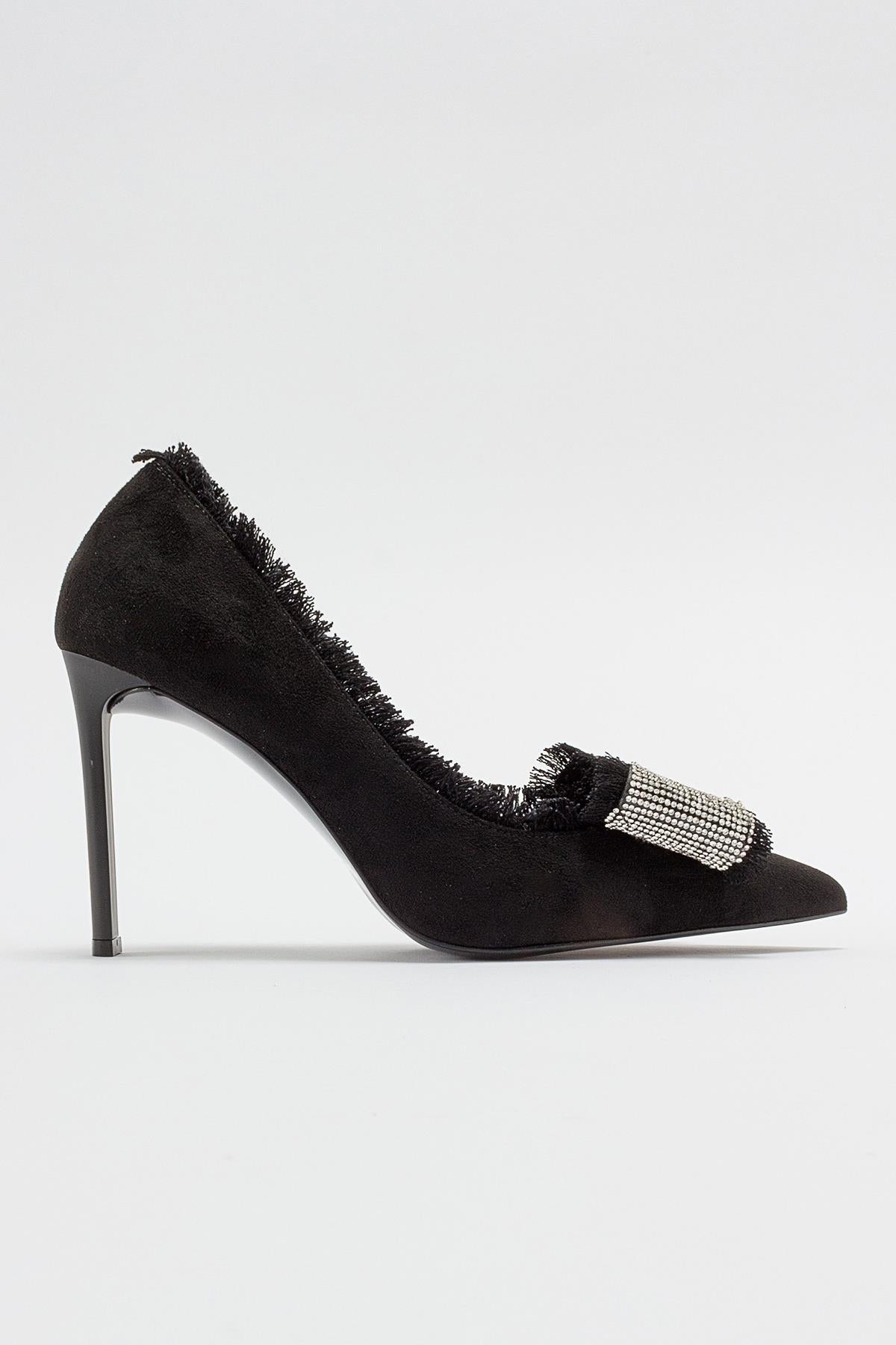 Vegas - Black Heeled Shoe (Women)