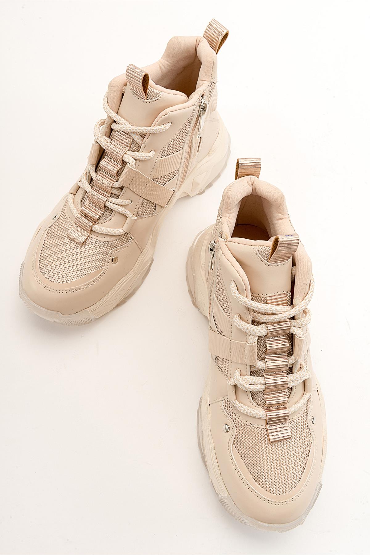 Seraphine - Beige Rose Sport Boot (Women)