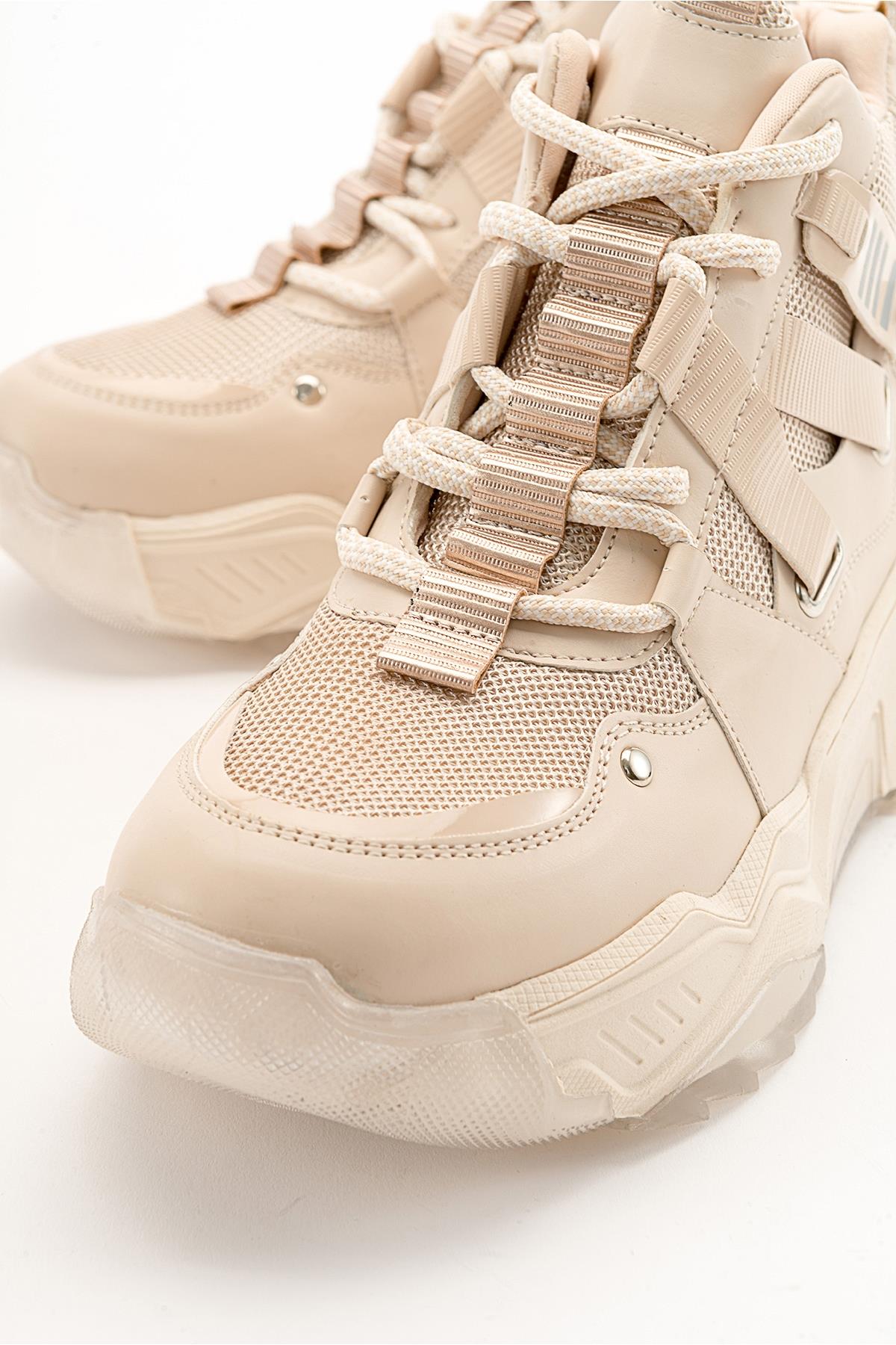 Seraphine - Beige Rose Sport Boot (Women)