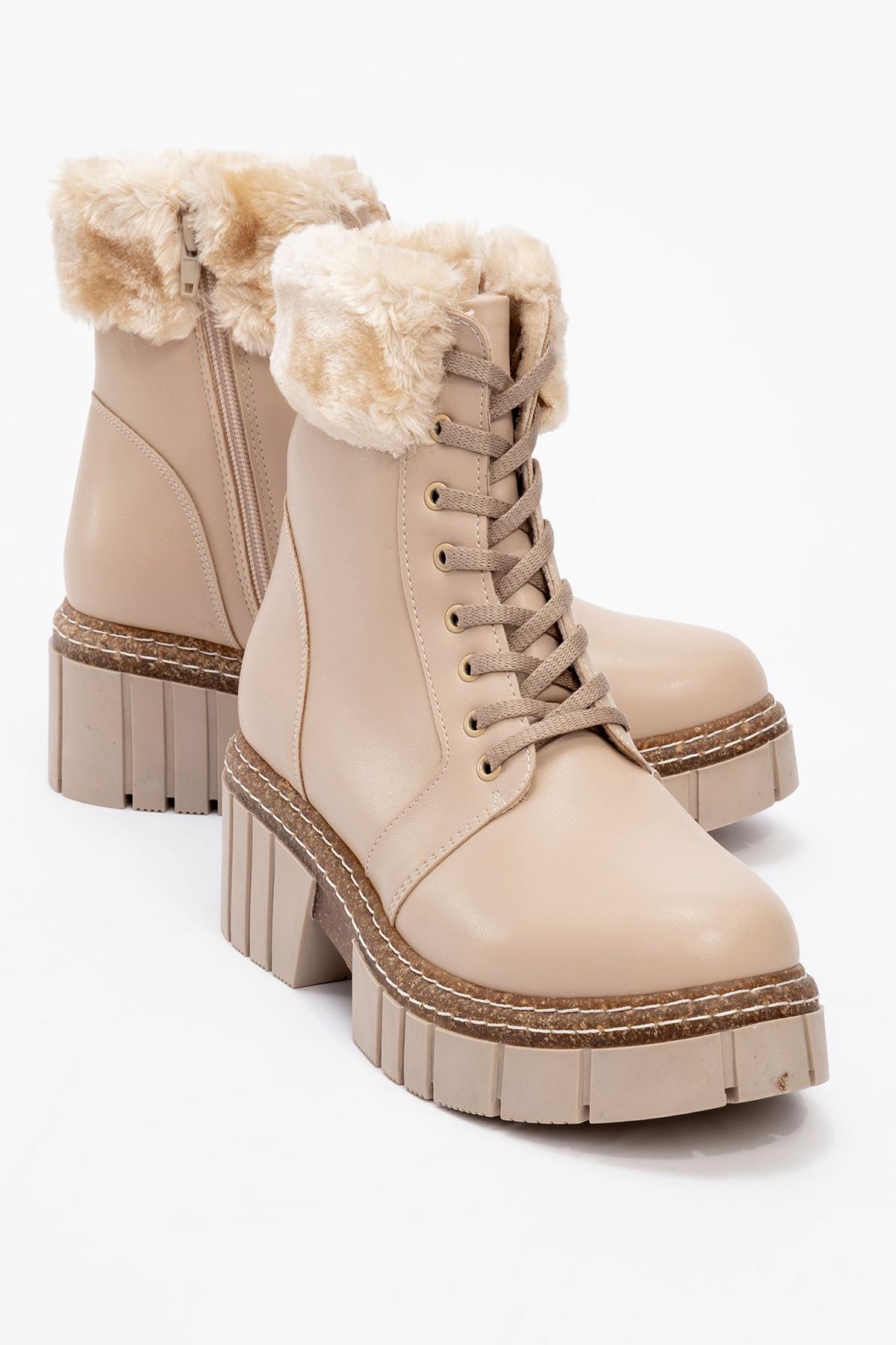 Jayla - Beige Boot (Women)