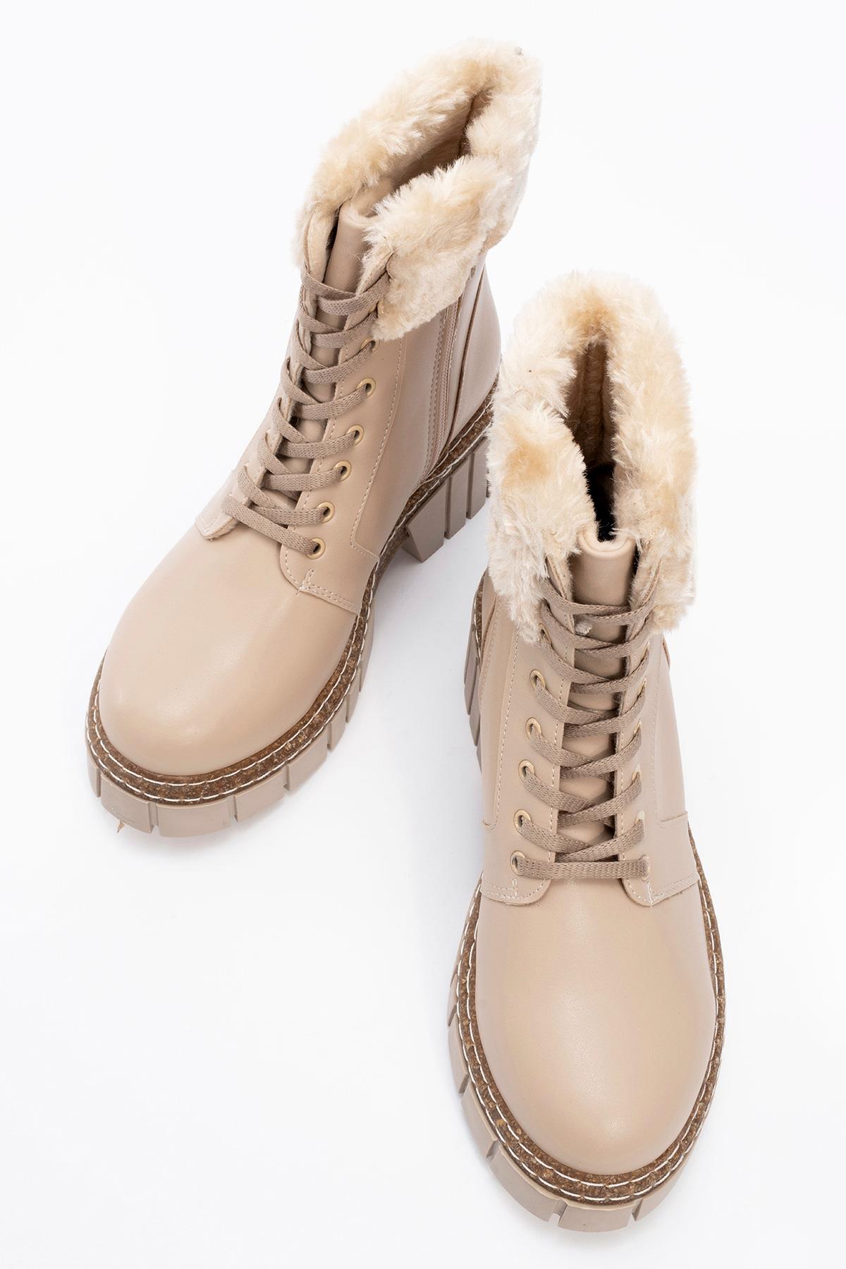 Jayla - Beige Boot (Women)