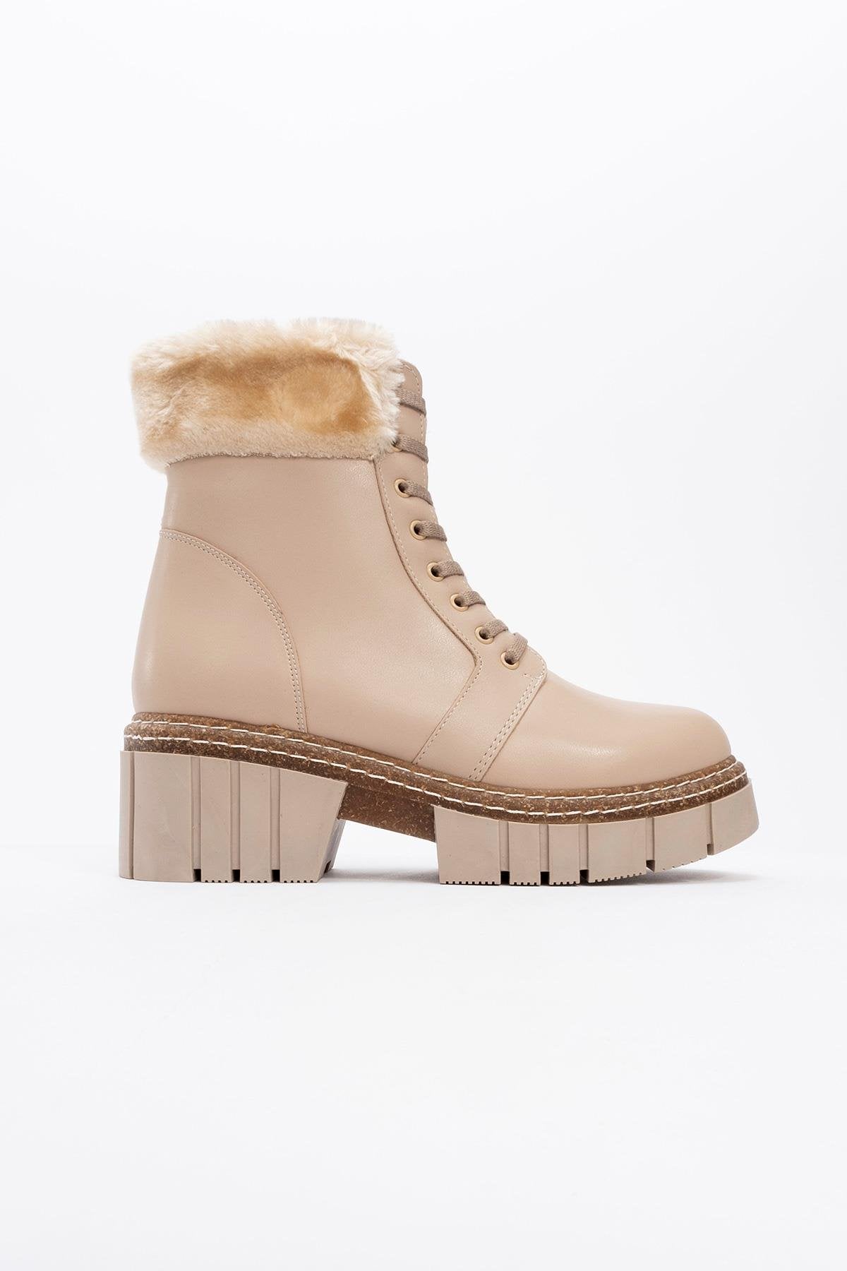 Jayla - Beige Boot (Women)