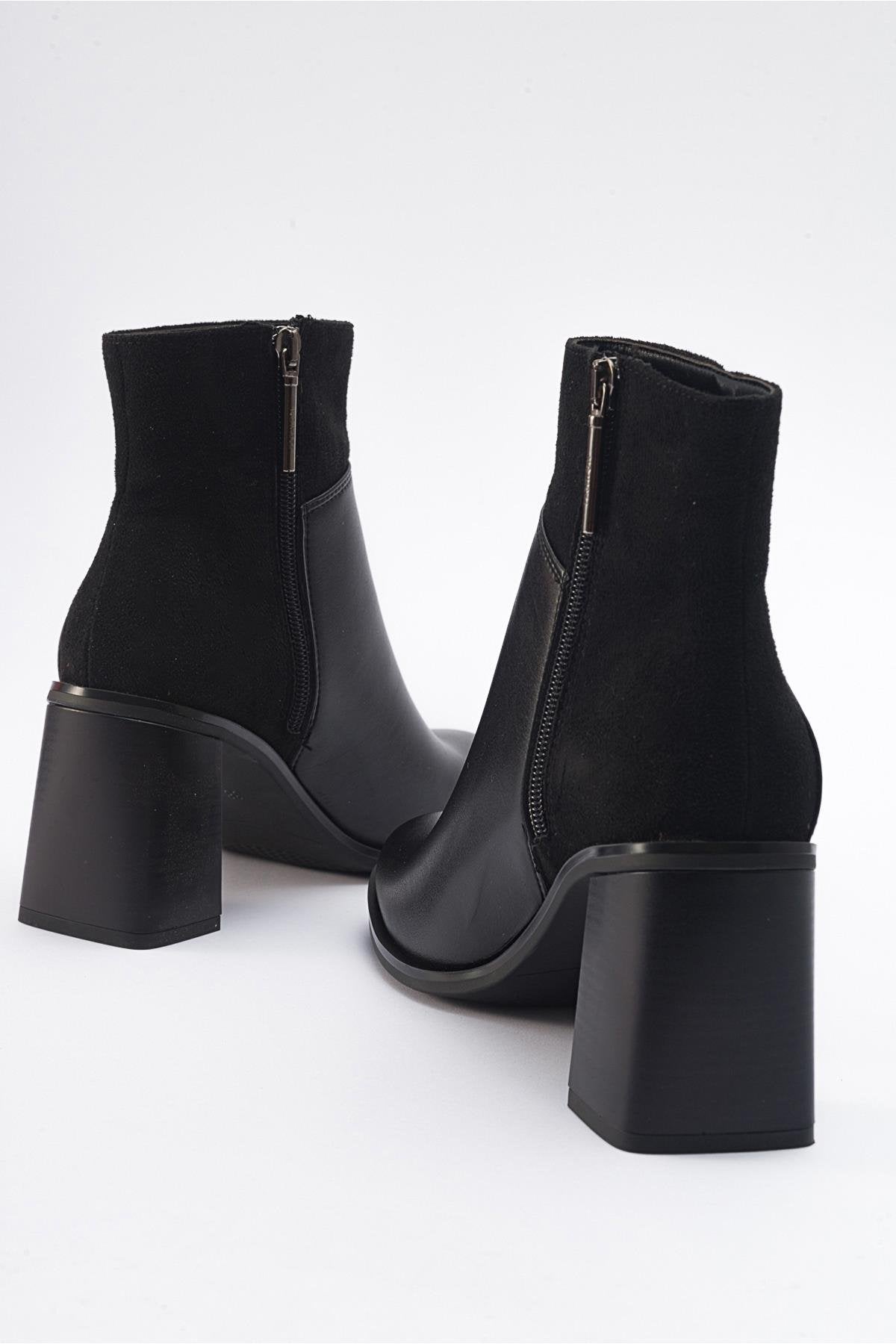 Ropa - Black Heeled Boot (Women)