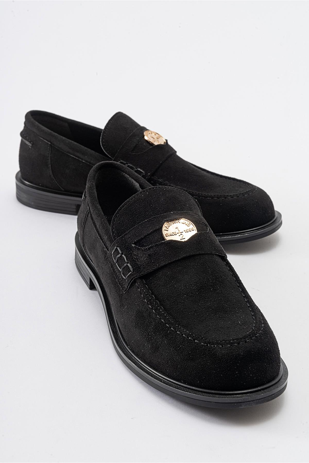 Bloss - Black Suede Loafer (Women)