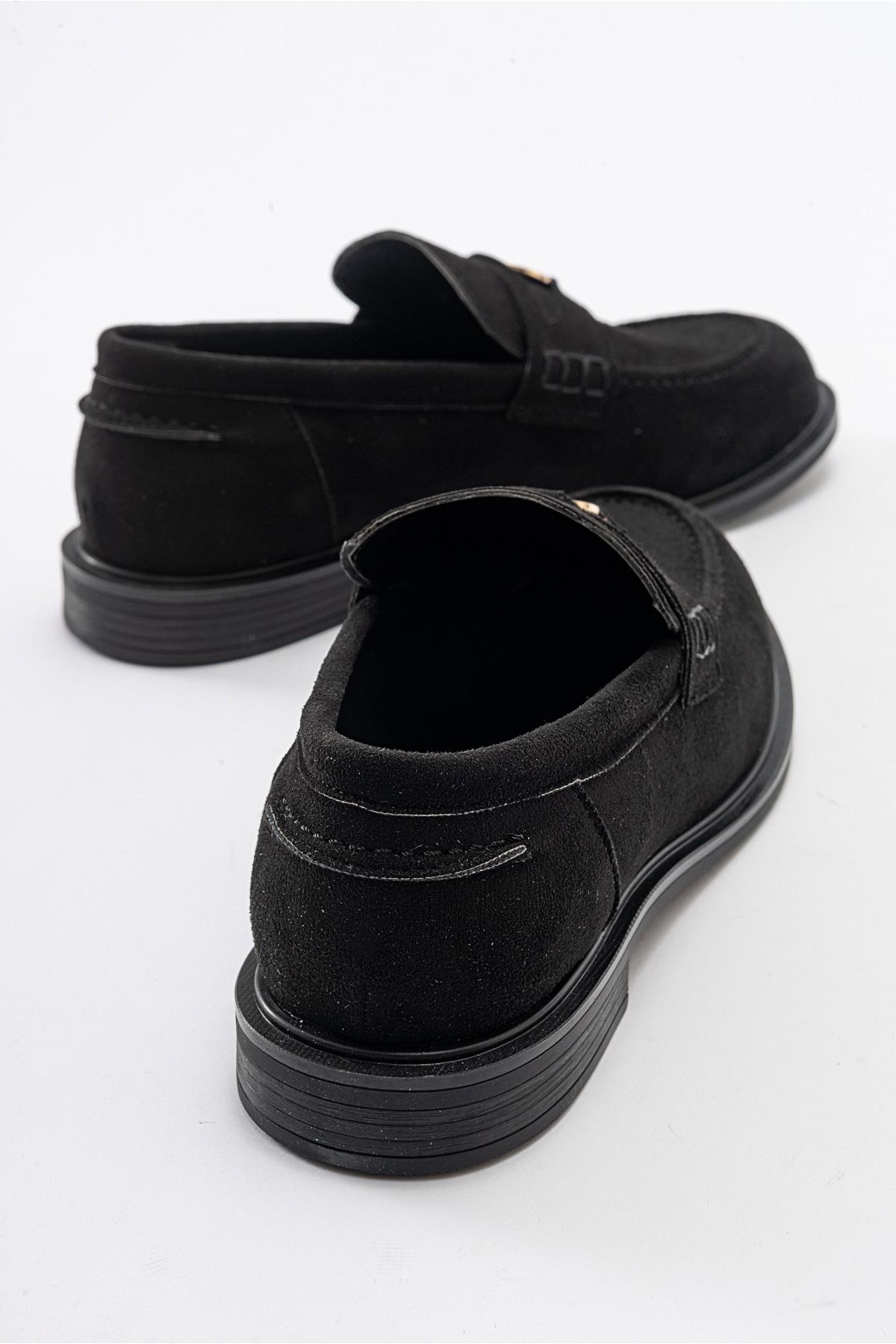 Bloss - Black Suede Loafer (Women)