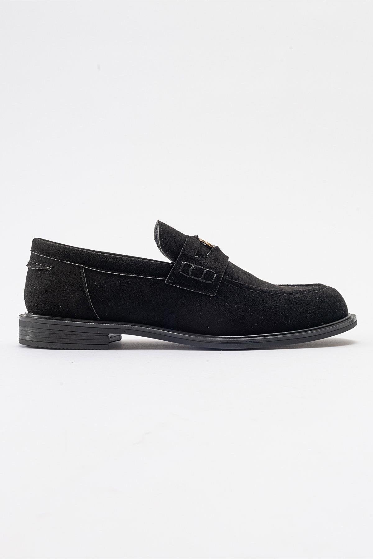 Bloss - Black Suede Loafer (Women)