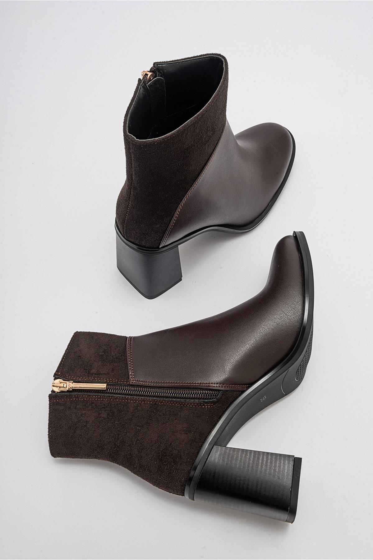 Ropa - Brown Heeled Boot (Women)