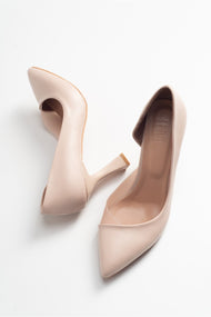 Ursula - Nude Heeled Shoe (Women)