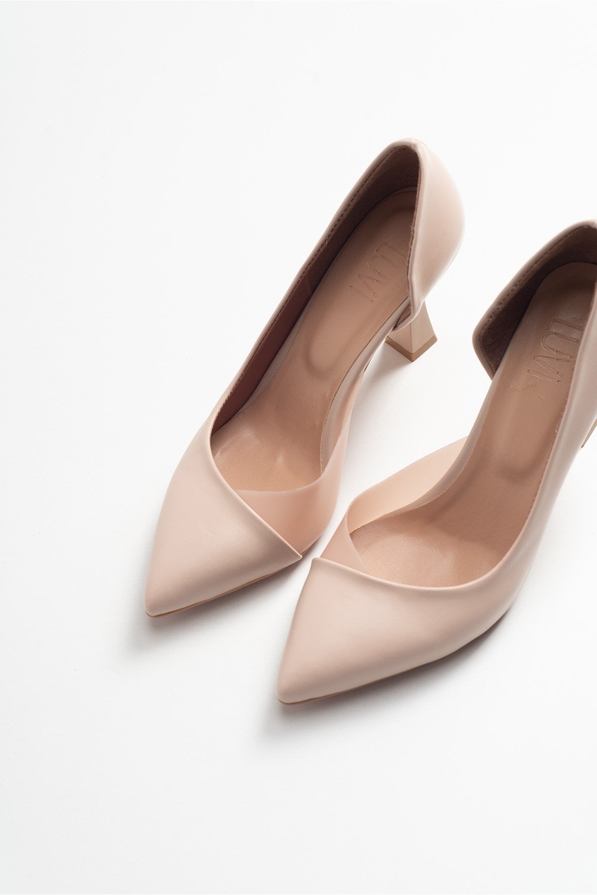 Ursula - Nude Heeled Shoe (Women)