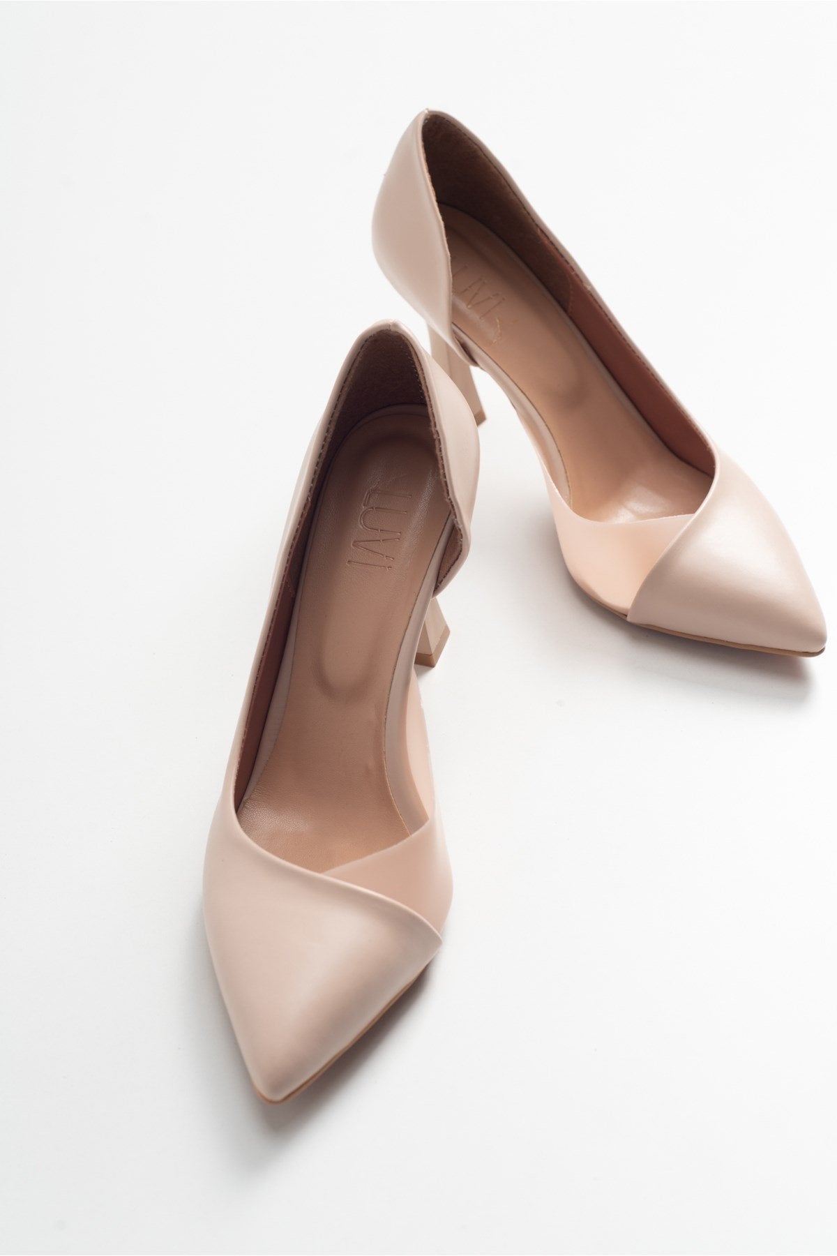 Ursula - Nude Heeled Shoe (Women)