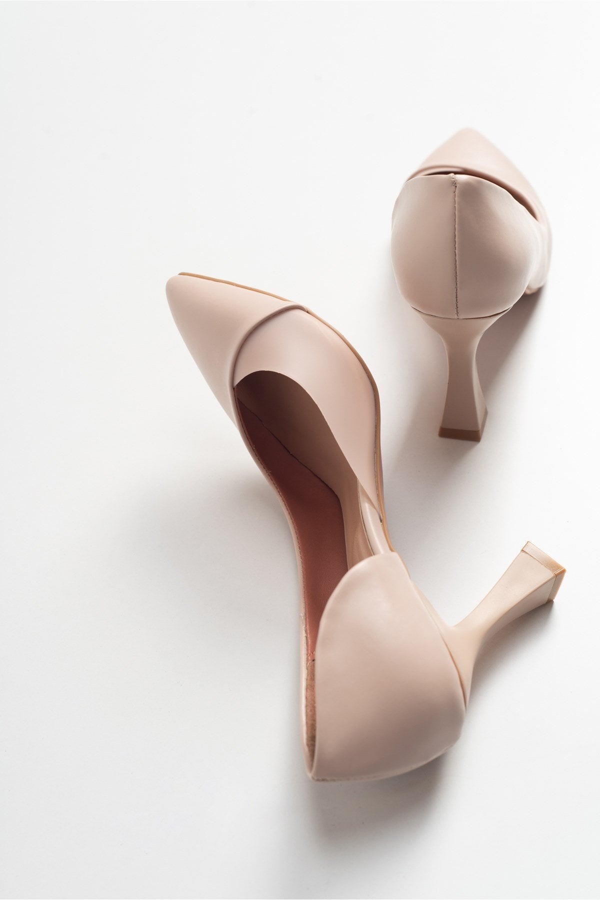 Ursula - Nude Heeled Shoe (Women)