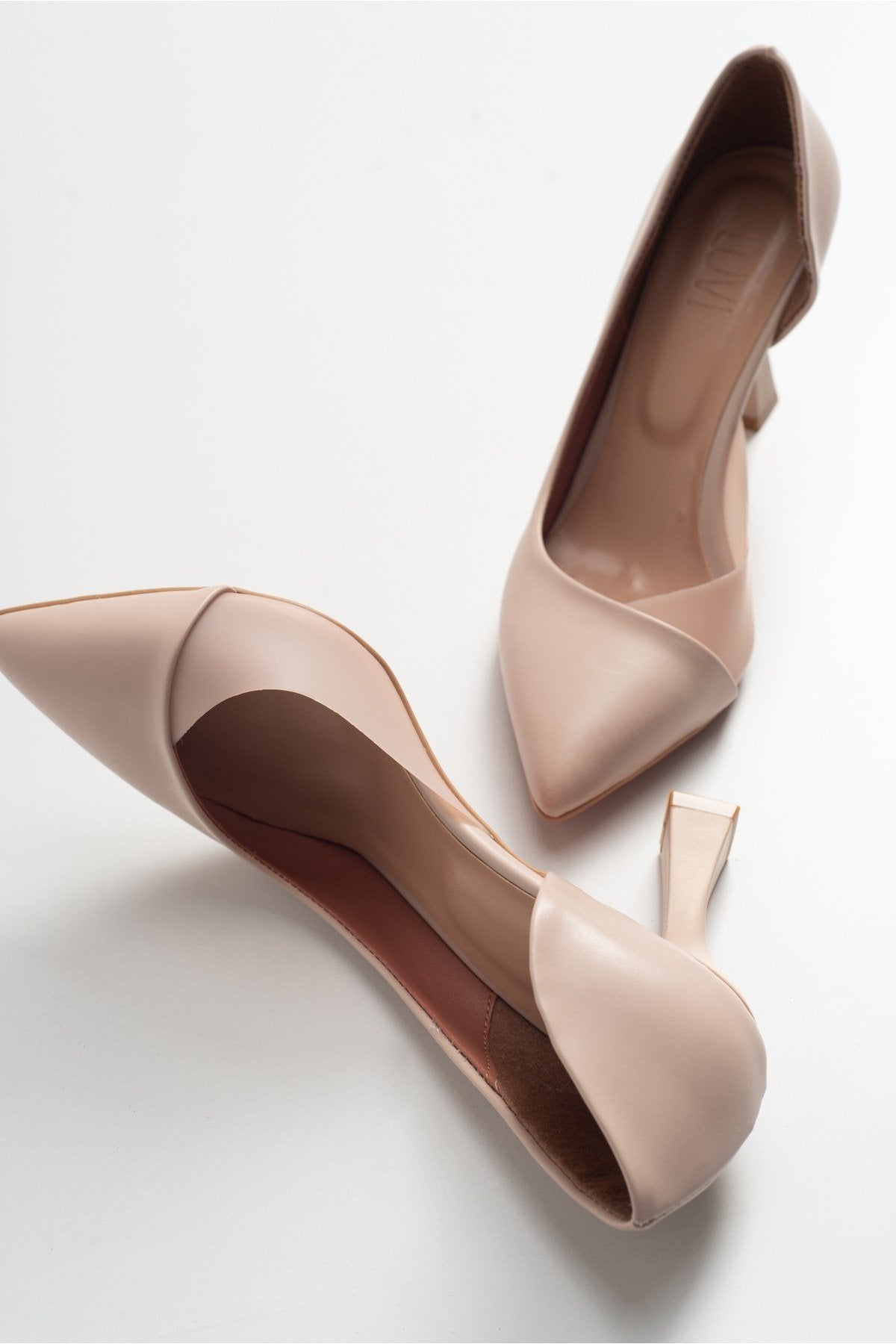Ursula - Nude Heeled Shoe (Women)