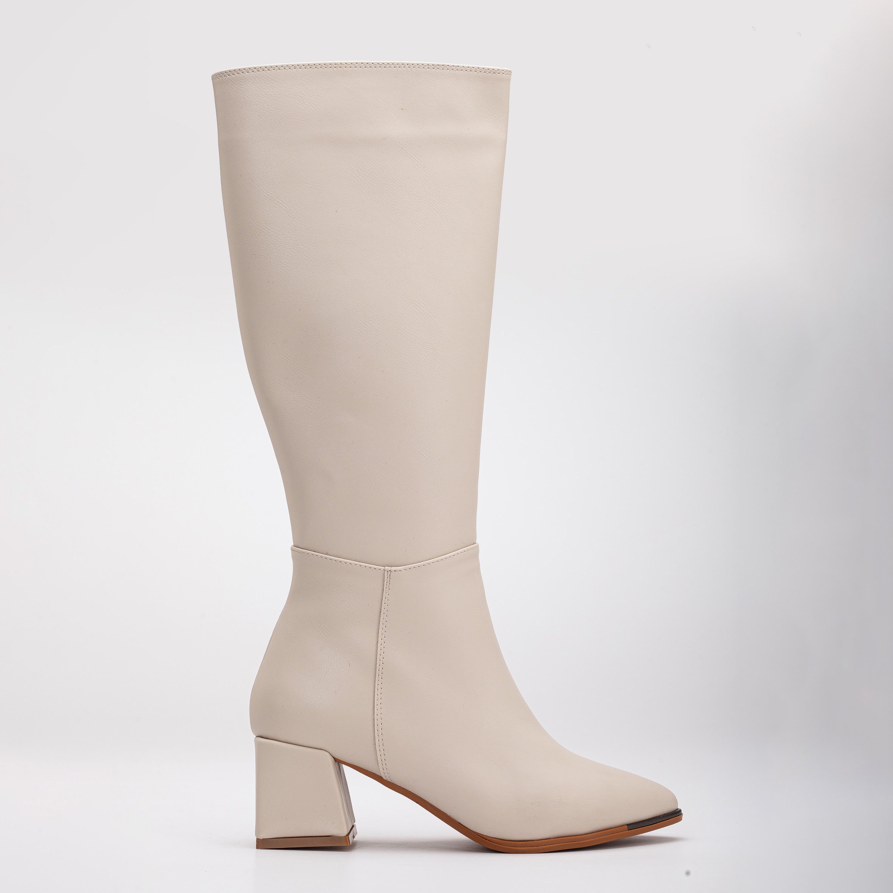Lizette - Beige Boots