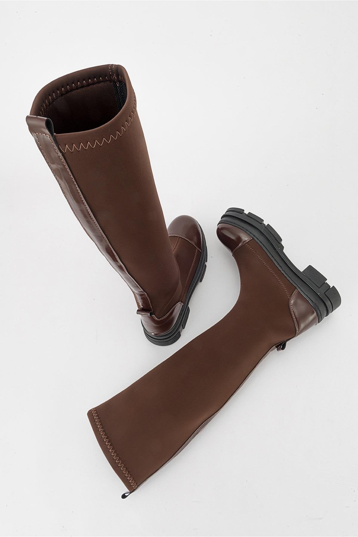 Bella Brown Scuba Boot (Women)