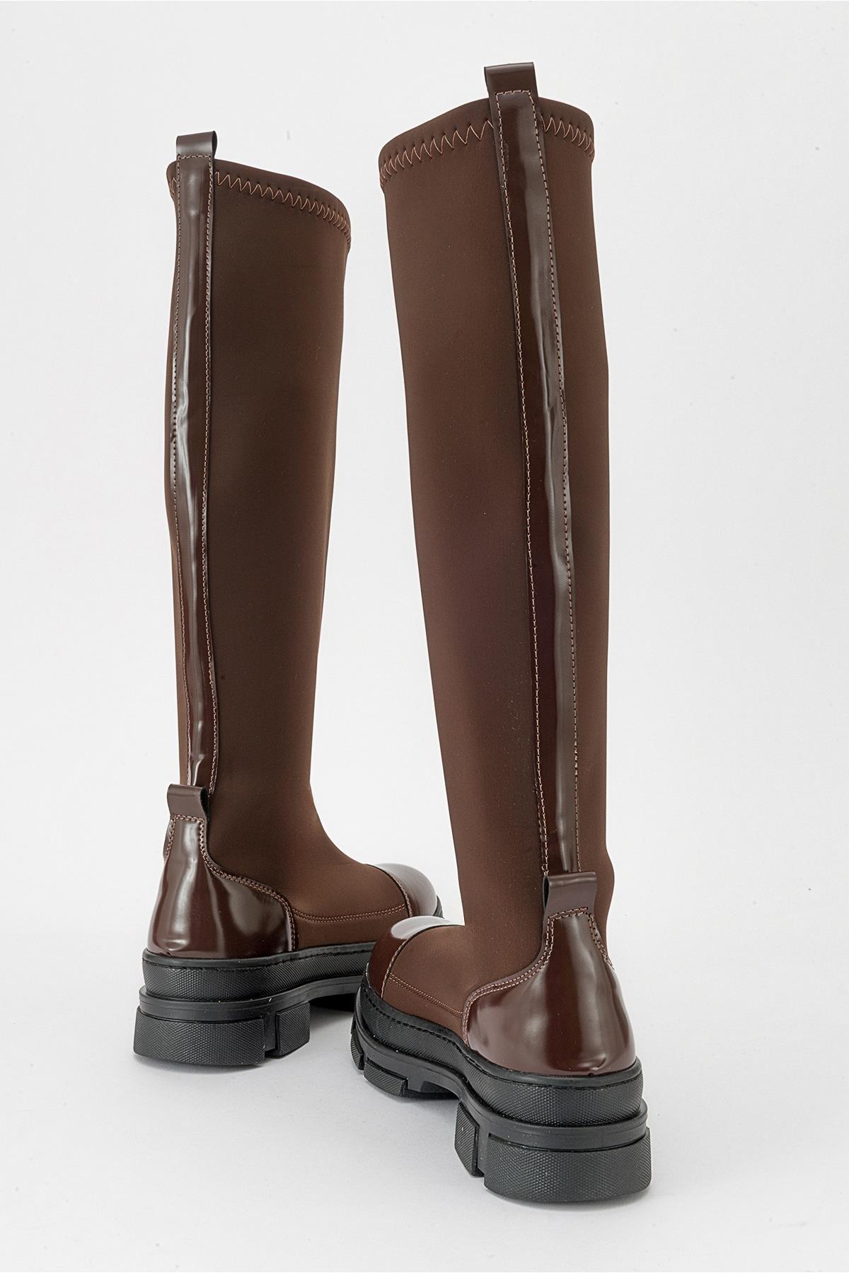 Bella Brown Scuba Boot (Women)