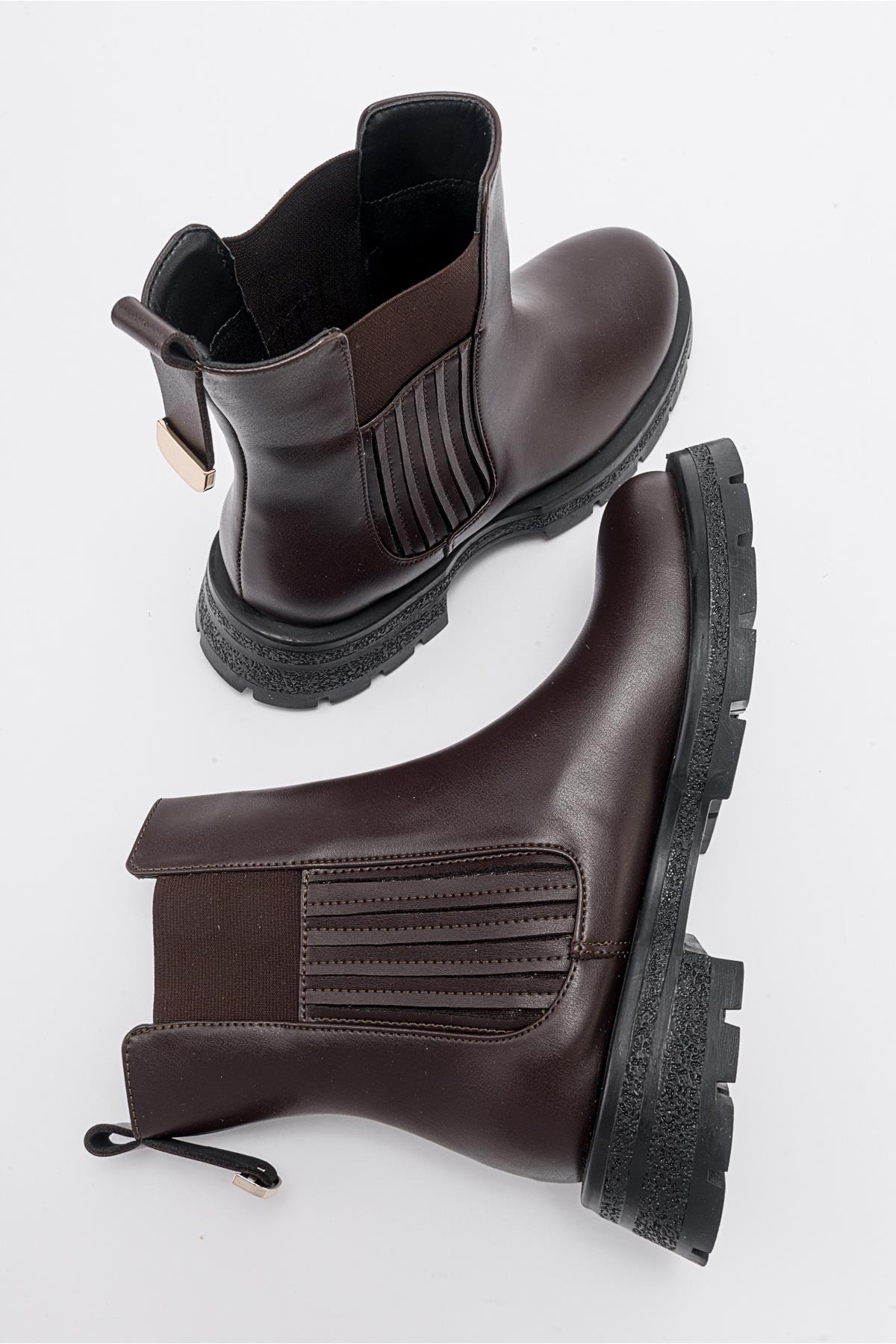 Sofia Brown Chelsea Boot (Women)