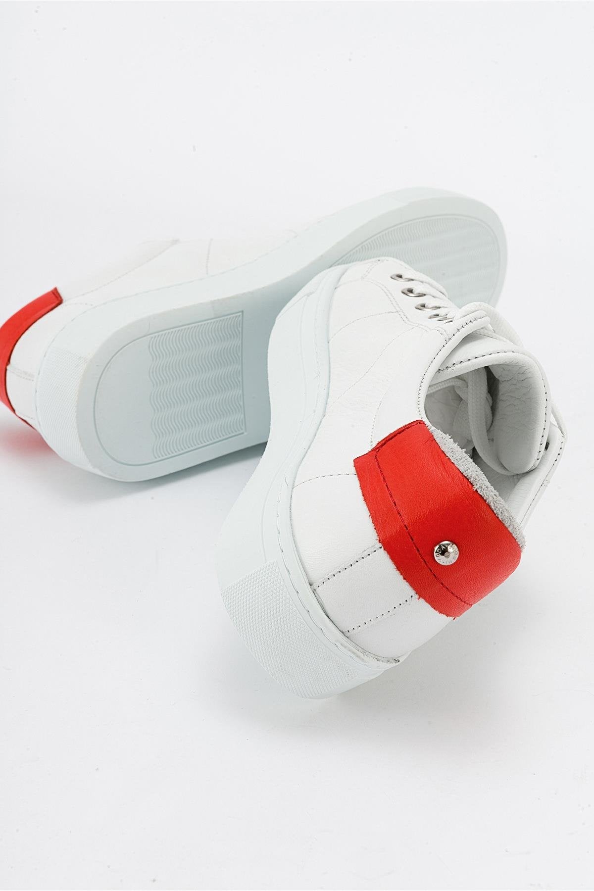 Ayverie - White Leather Sneaker (Women)