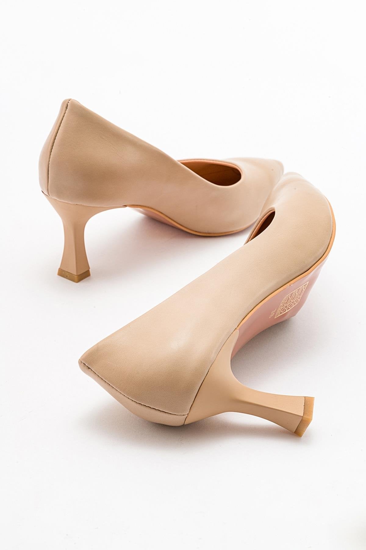 Pedra - Nude Heeled Shoe (Women)