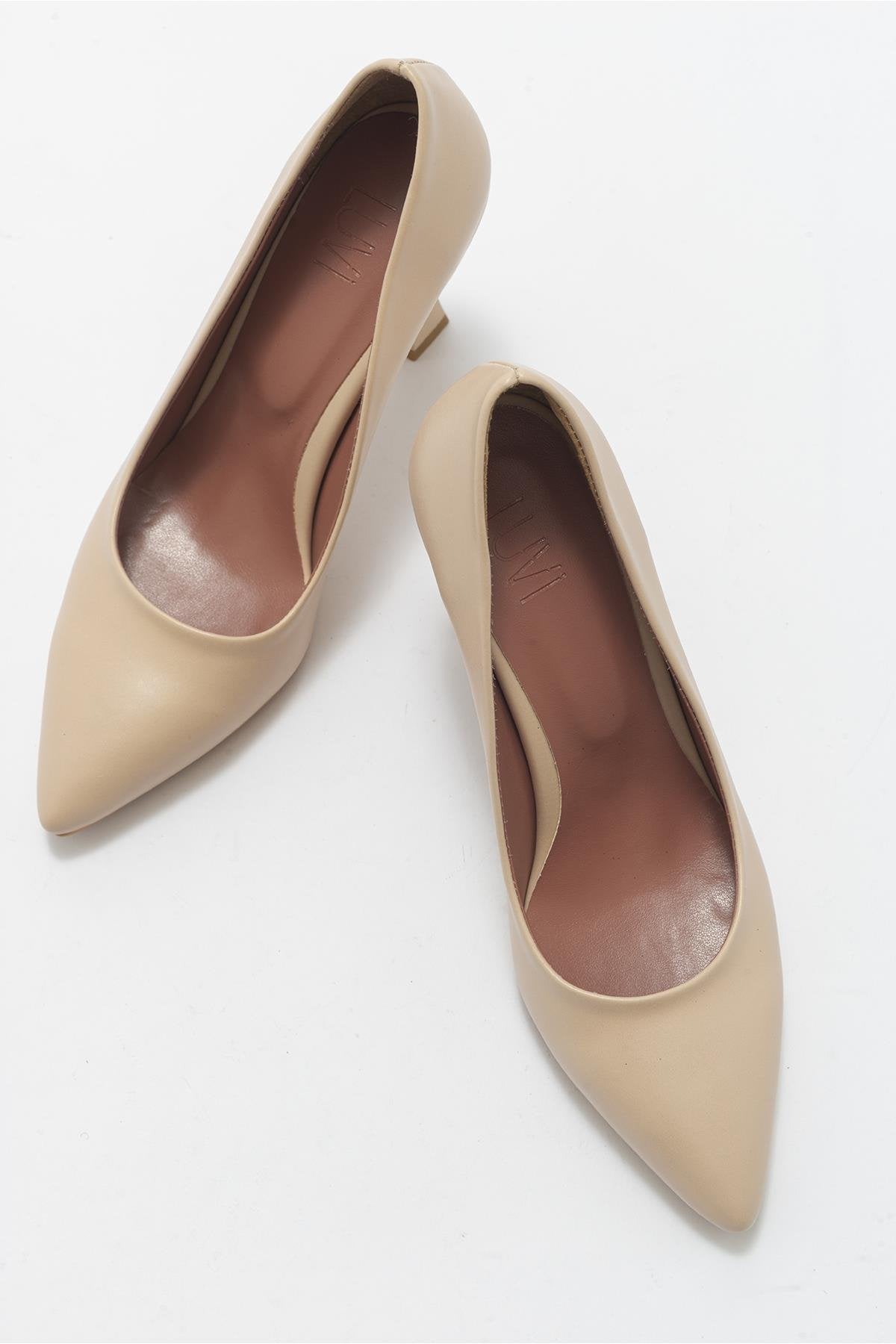620 - Nude Heeled Shoe (Women)