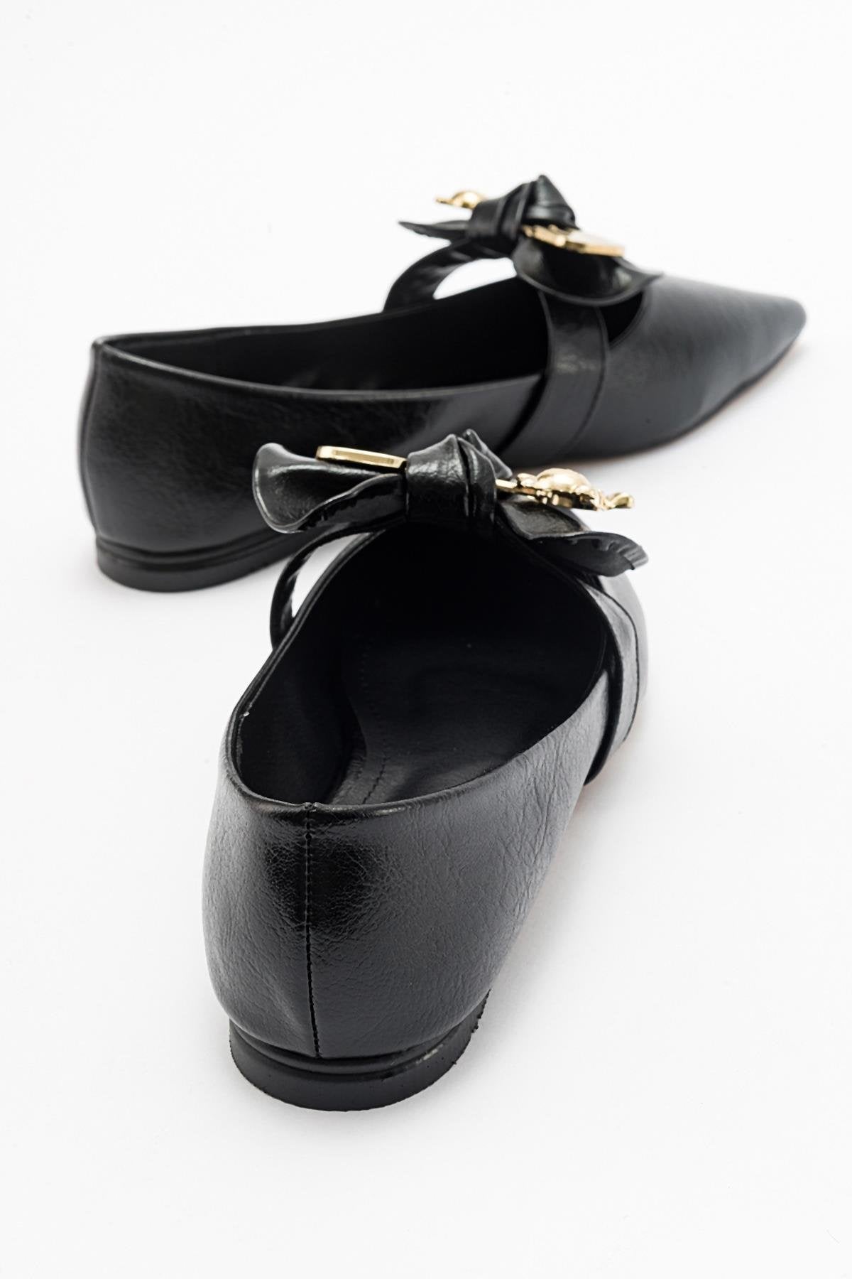 Helsi - Black Ballet Flat (Women)