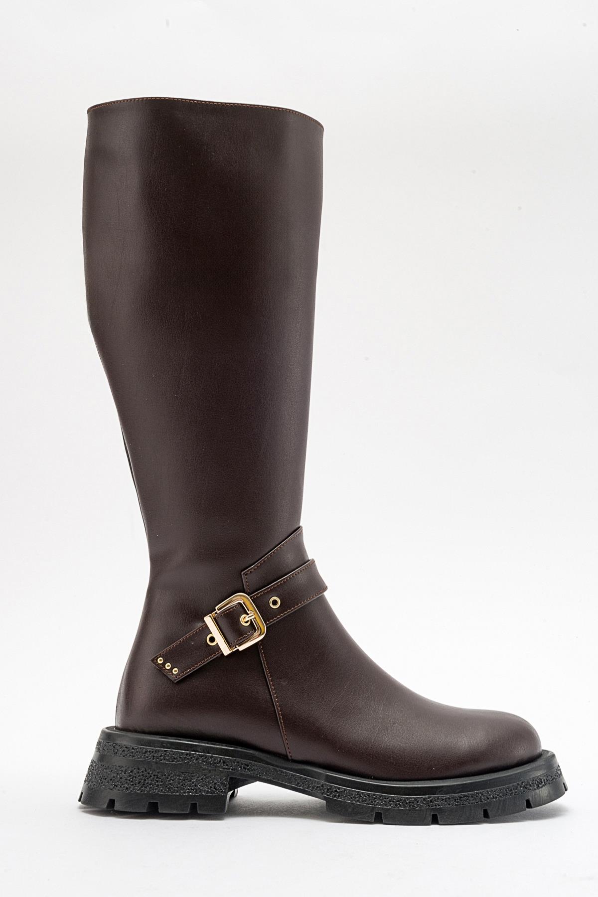 Covela - Cognac Knee-High Boot (Women)