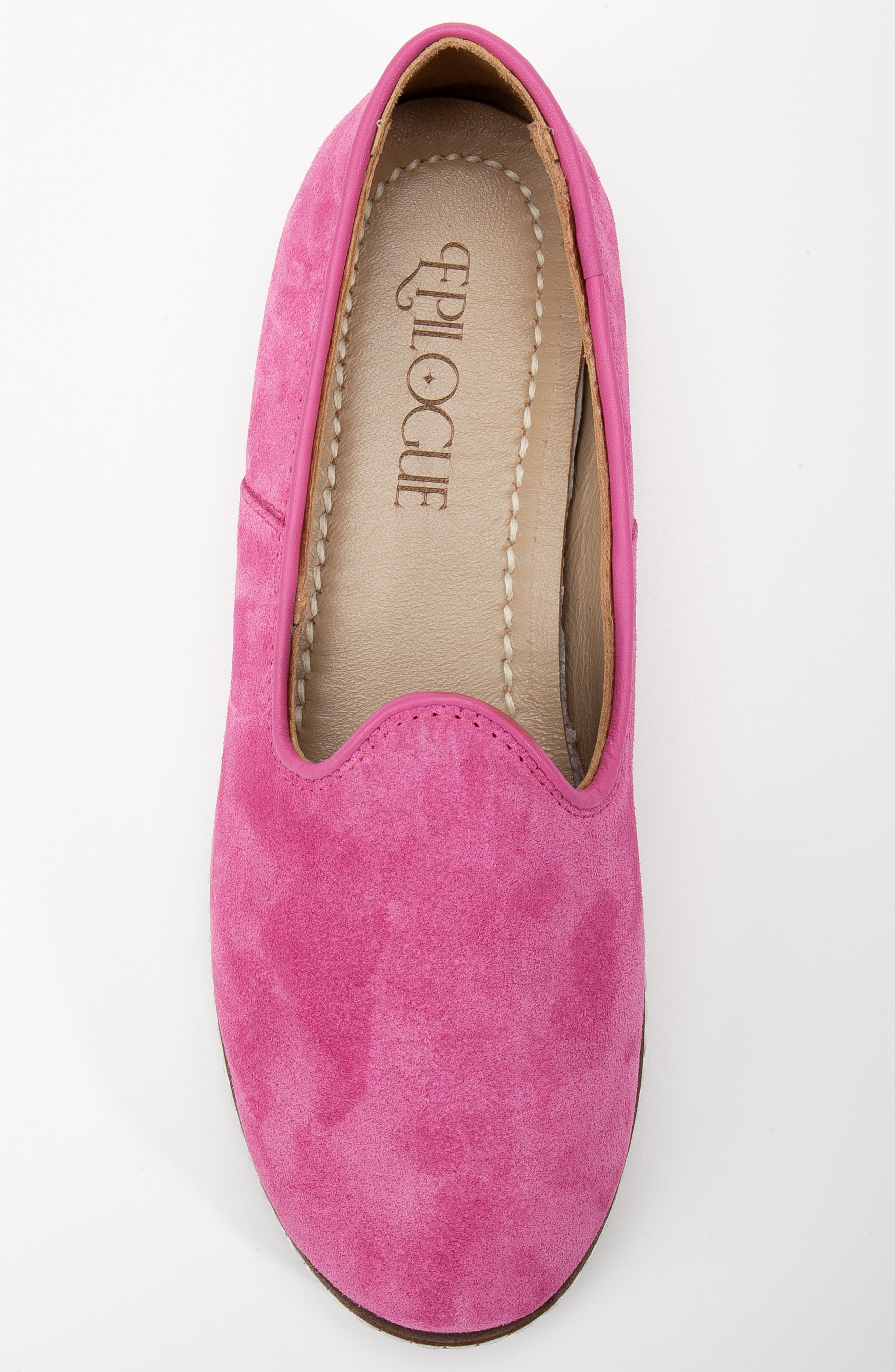 Istanbul - Fuchsia Pink Suede Leather Slip On (Women)