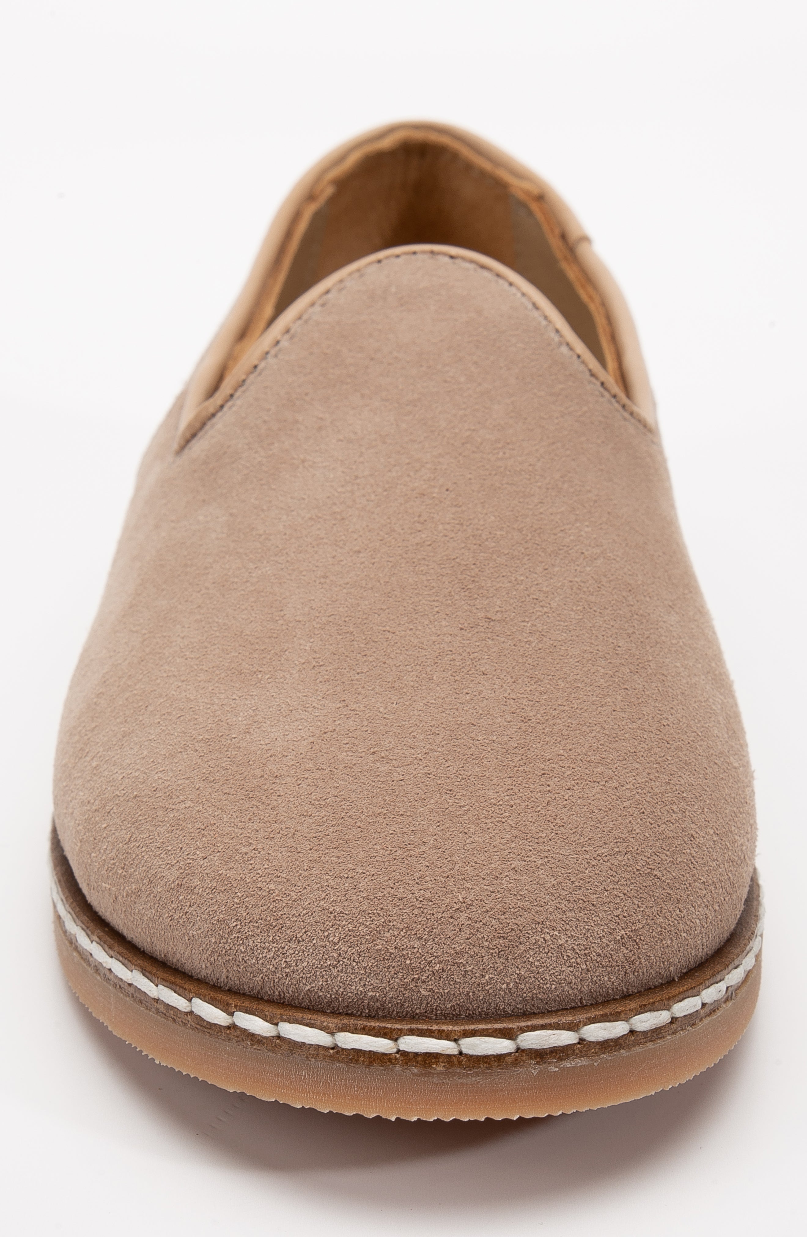 Istanbul - Beige Suede Leather Slip On (Women)