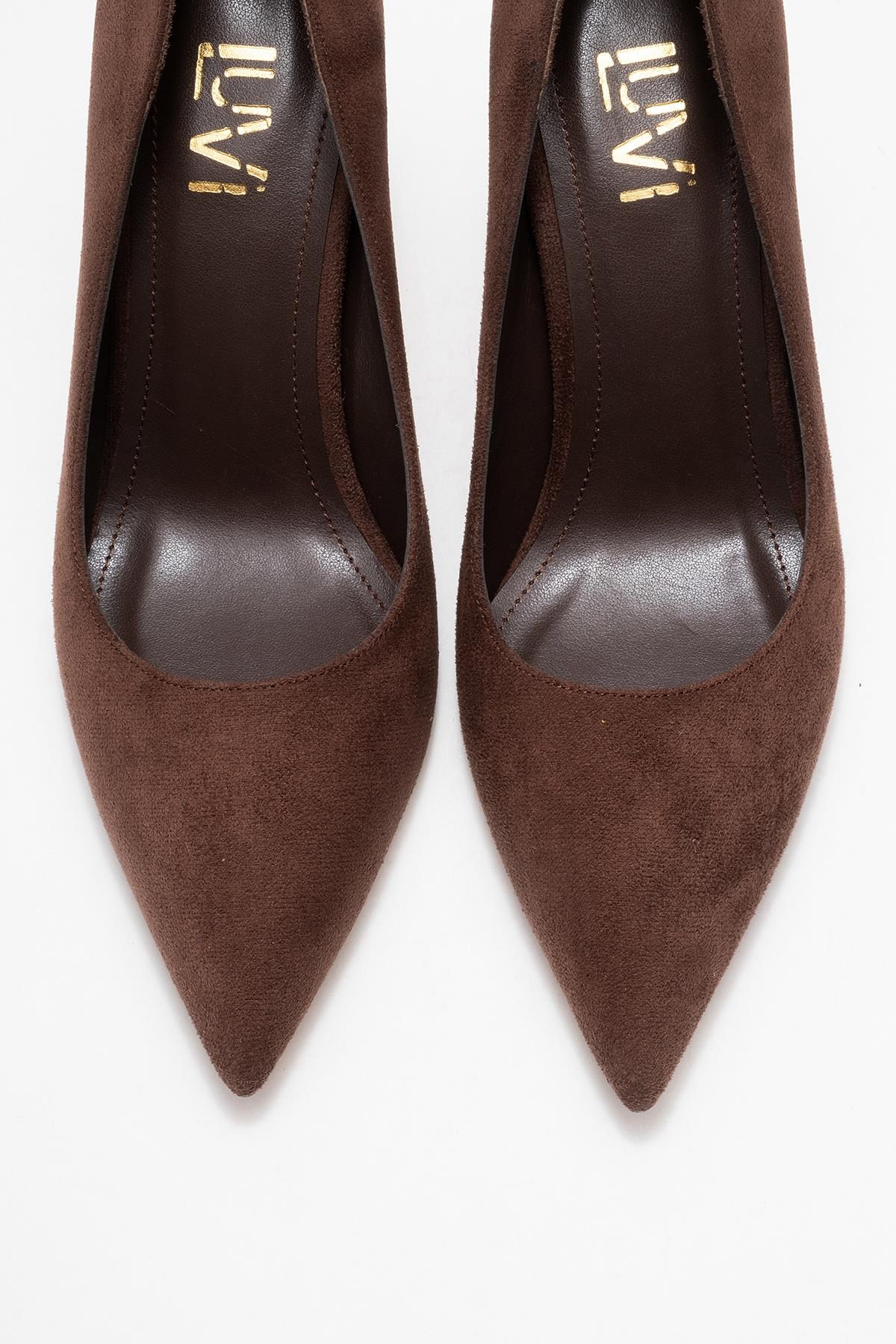Hudson - Brown Heeled Shoe (Women)
