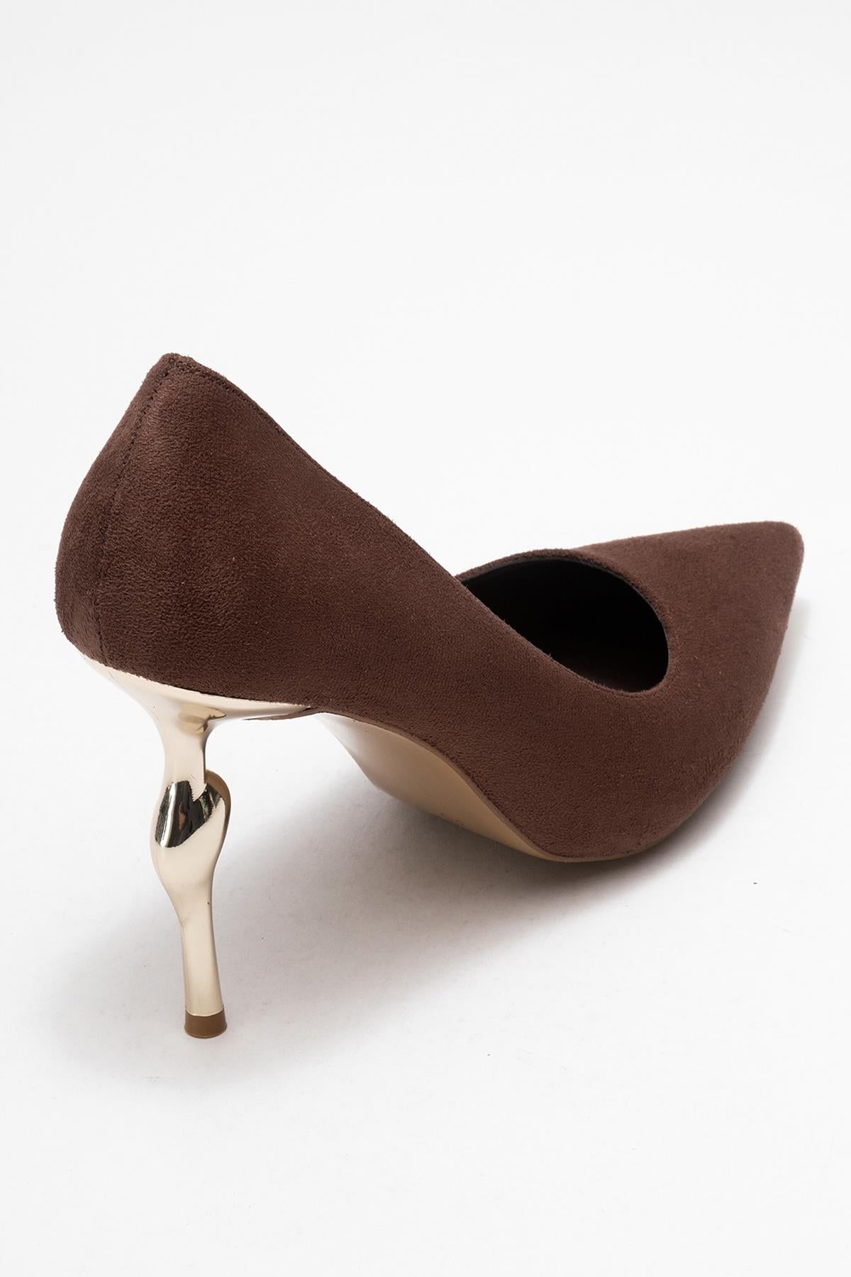 Hudson - Brown Heeled Shoe (Women)