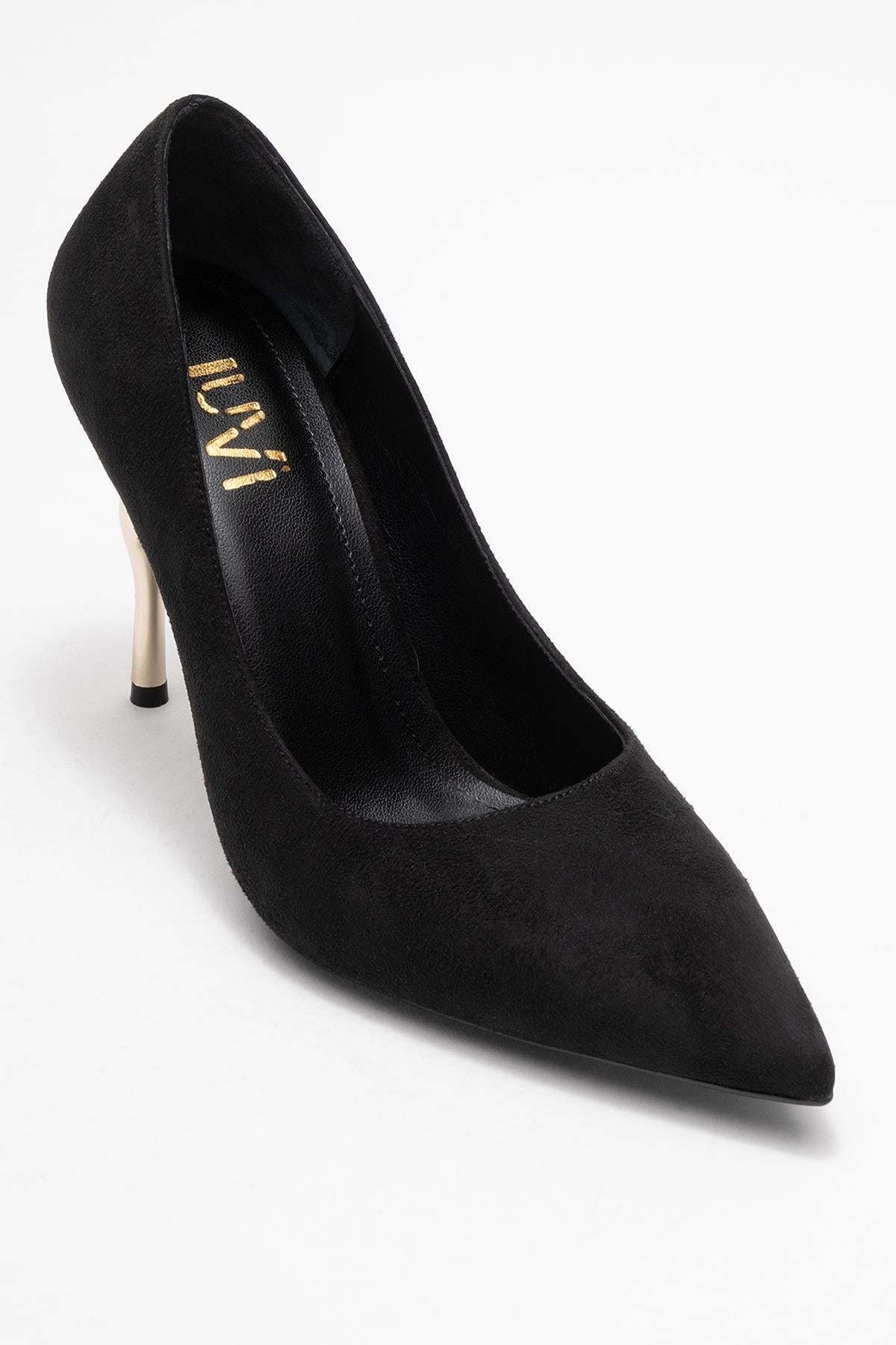 Hudson - Black Heeled Shoe (Women)