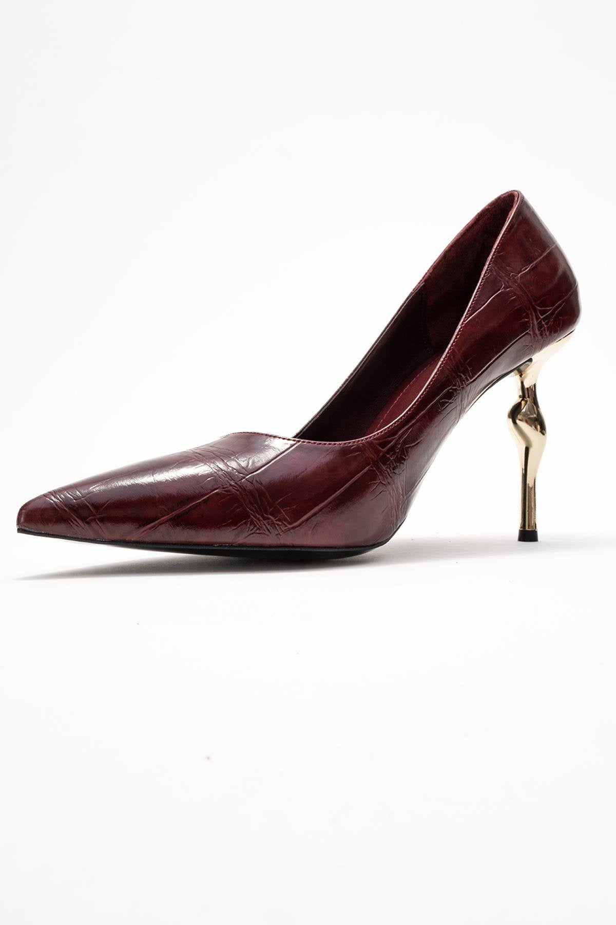 Hudson - Burgundy Stiletto Heel Shoe (Women)