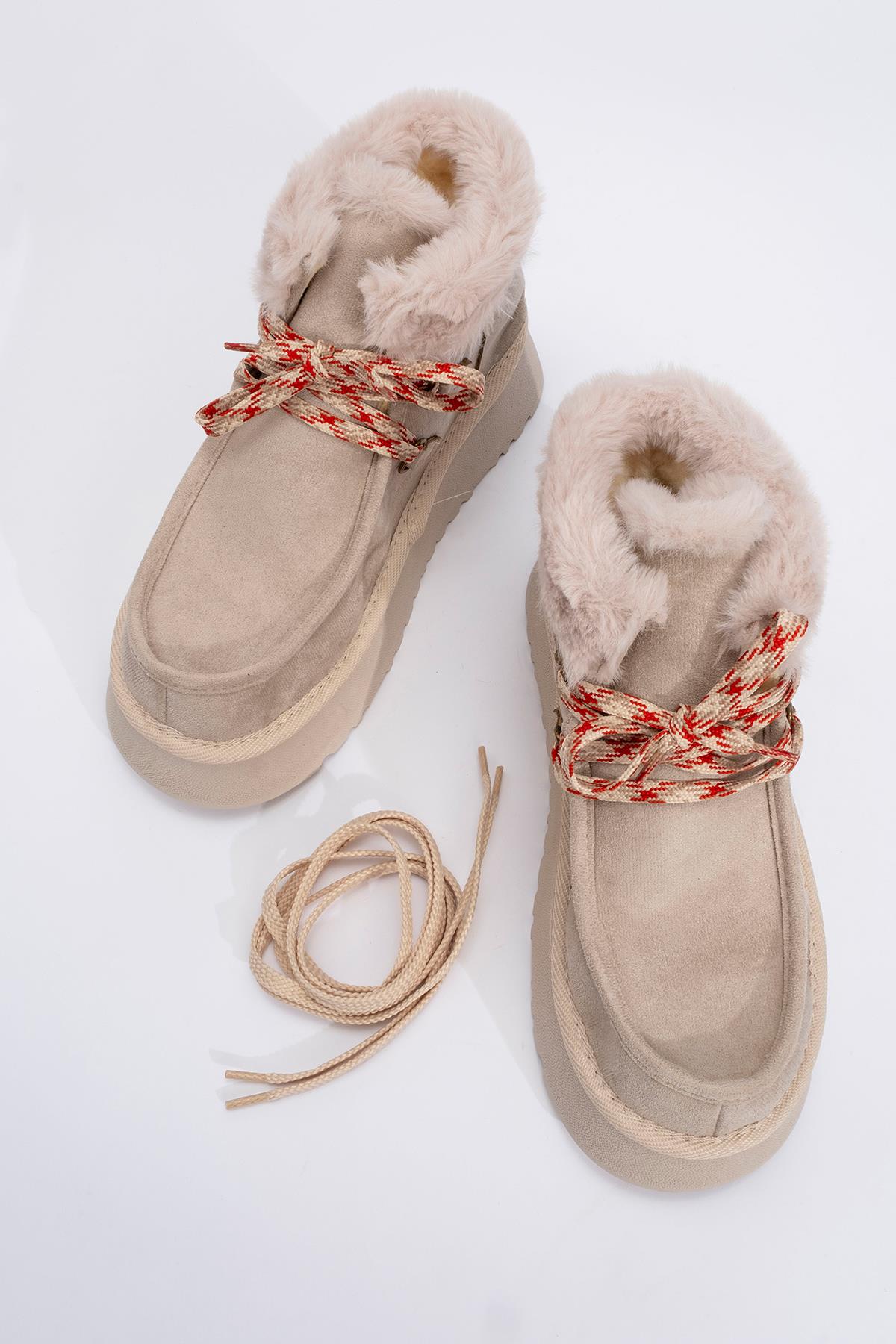 Blaus - Beige Sport Boot (Women)