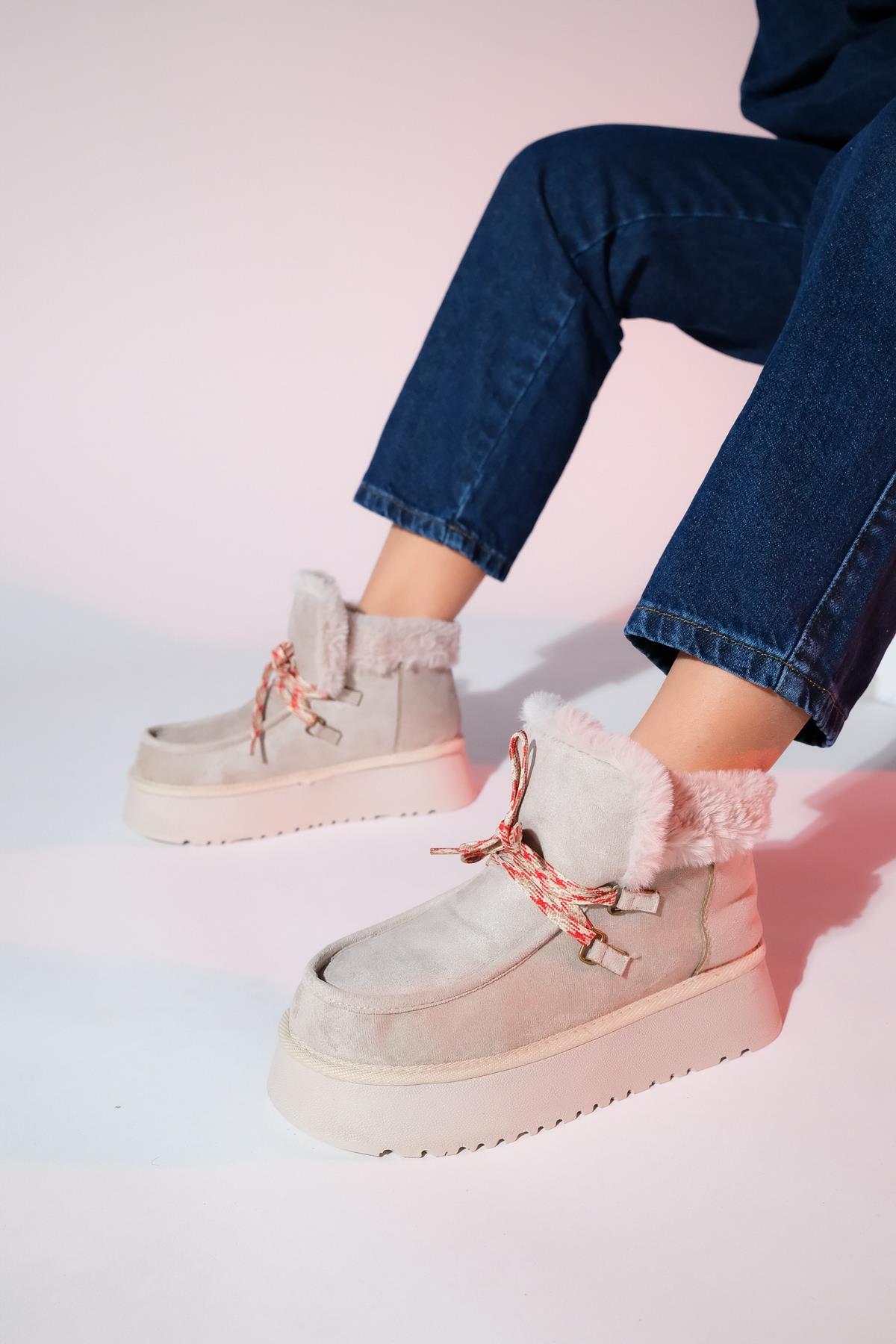 Blaus - Beige Sport Boot (Women)