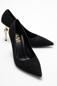 Hudson - Black Patterned Pump (Women)