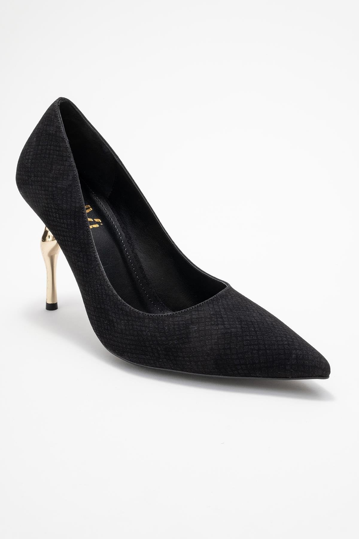 Hudson - Black Patterned Pump (Women)