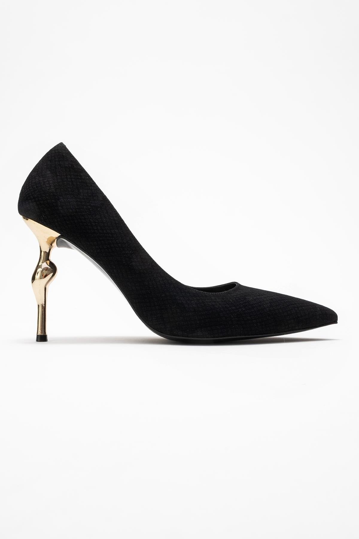 Hudson - Black Patterned Pump (Women)