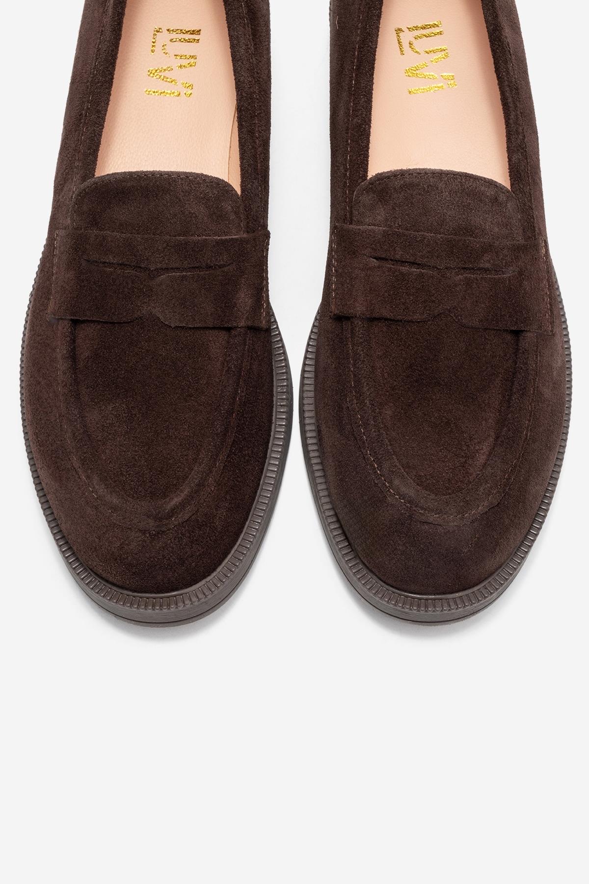Bree - Brown Genuine Leather Loafer (Women)