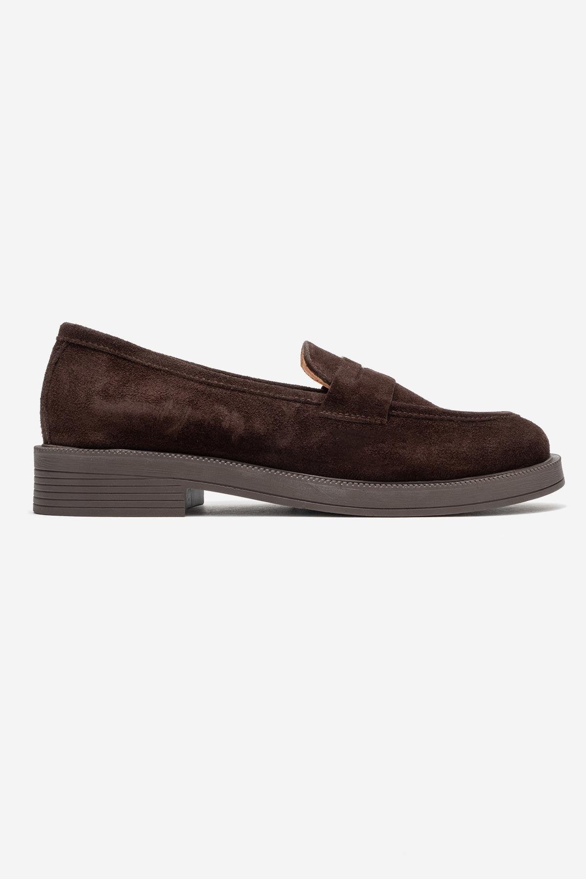Bree - Brown Genuine Leather Loafer (Women)
