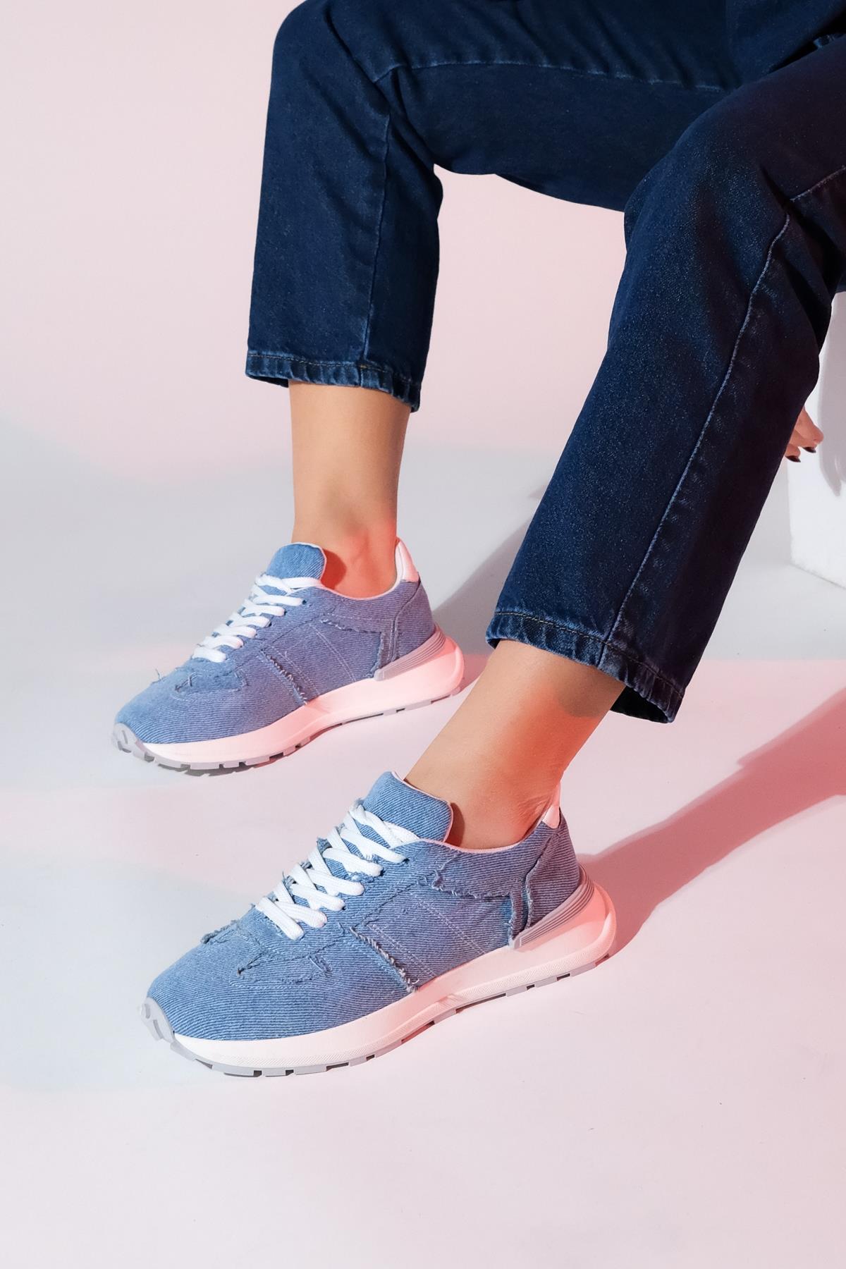 Rafael - Blue Denim Sport Sneaker (Women)