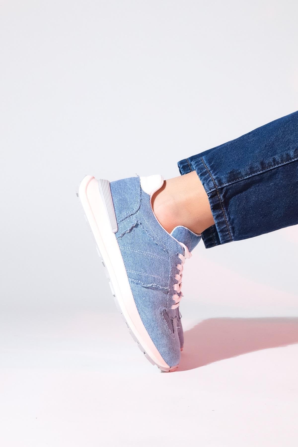 Rafael - Blue Denim Sport Sneaker (Women)