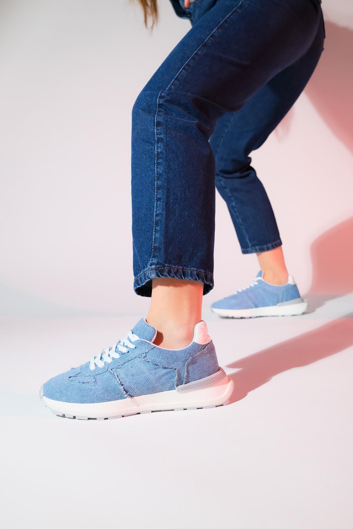 Rafael - Blue Denim Sport Sneaker (Women)