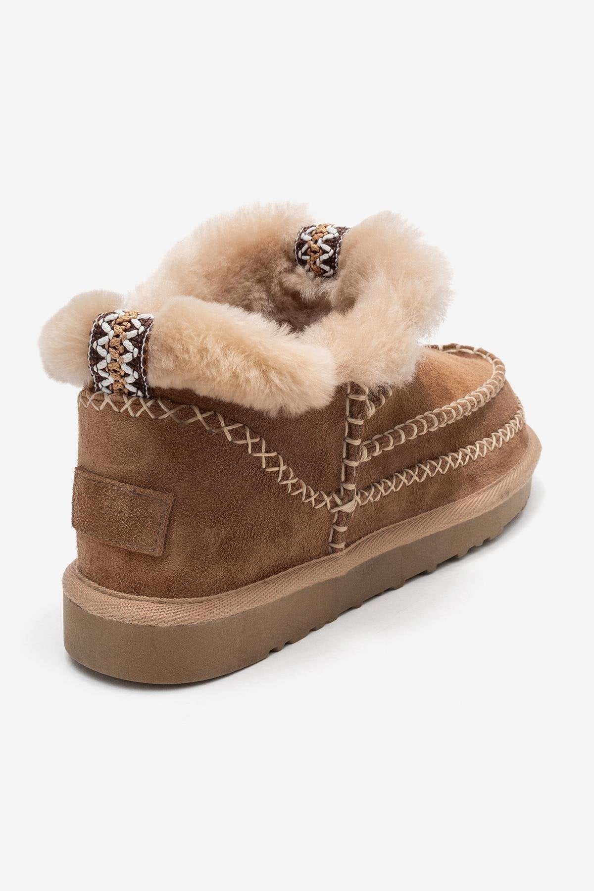 Darel - Taupe Suede Genuine Leather Ankle Boot (Women)